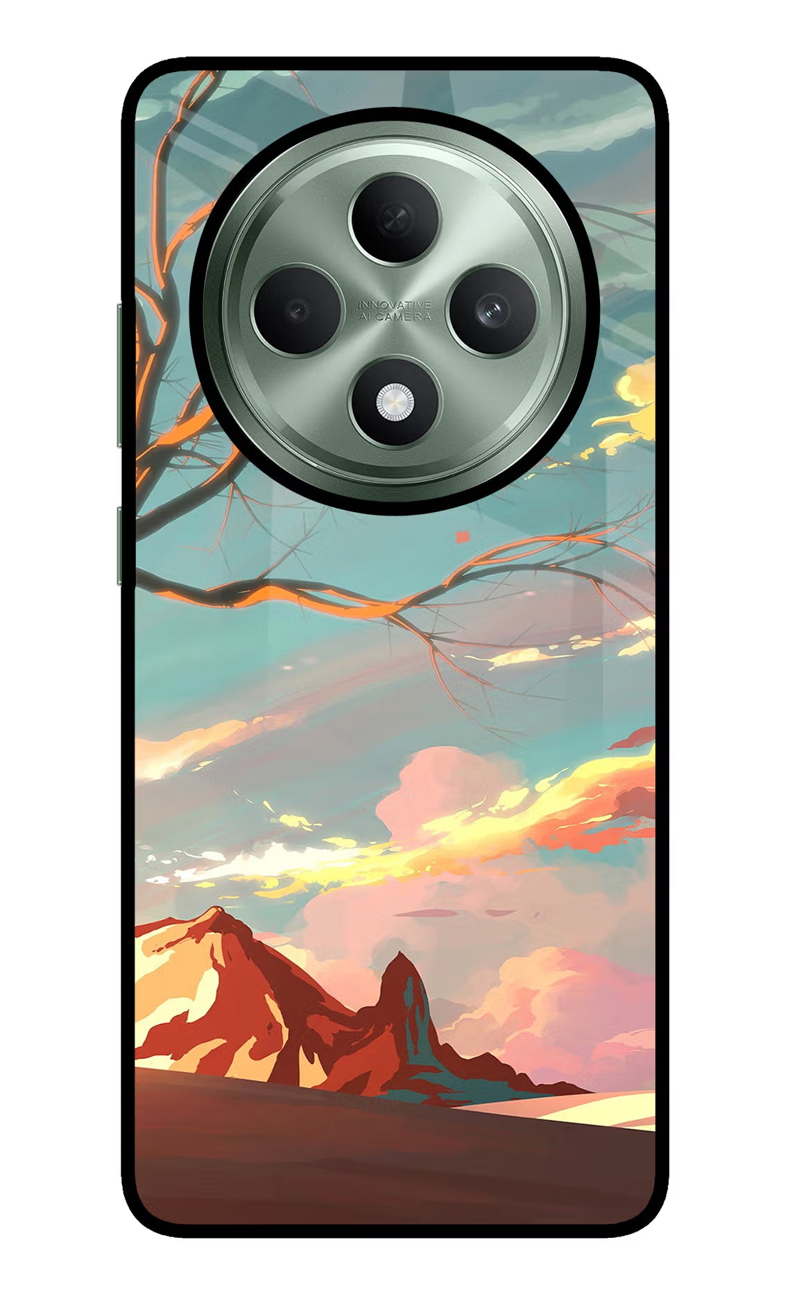 Scenery Oppo F27 5G Glass Case - Scenery Oppo F27 5G Glass Case Scenery Oppo F27 5G Glass Case