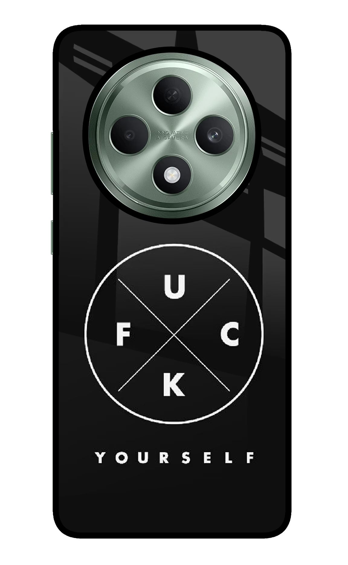 Go Fuck Yourself Oppo F27 5G Glass Case - Go Fuck Yourself Oppo F27 5G Glass Case Go Fuck Yourself Oppo F27 5G Glass Case