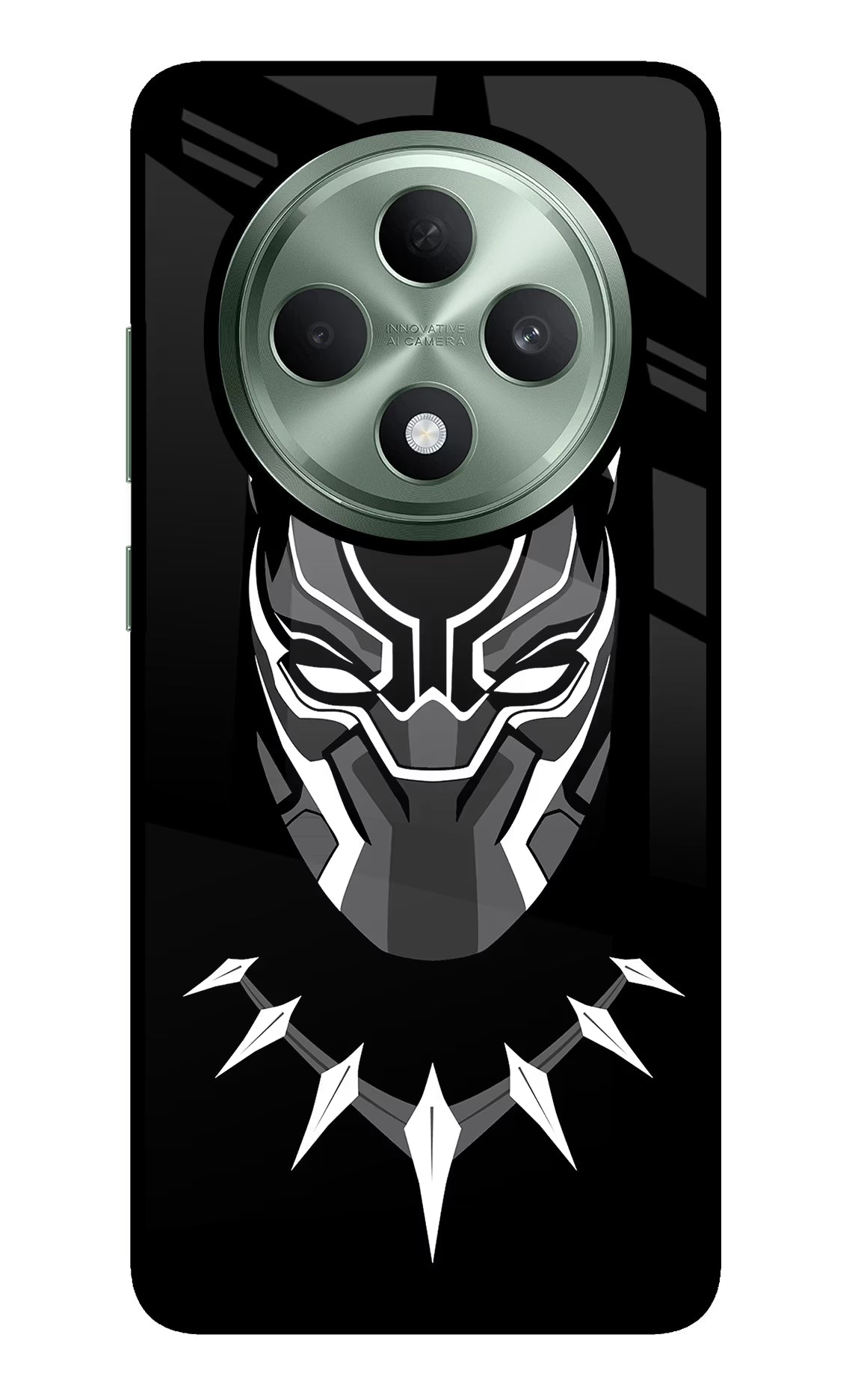 Black Panther Oppo F27 5G Glass Case - Black Panther Oppo F27 5G Glass Case Black Panther Oppo F27 5G Glass Case