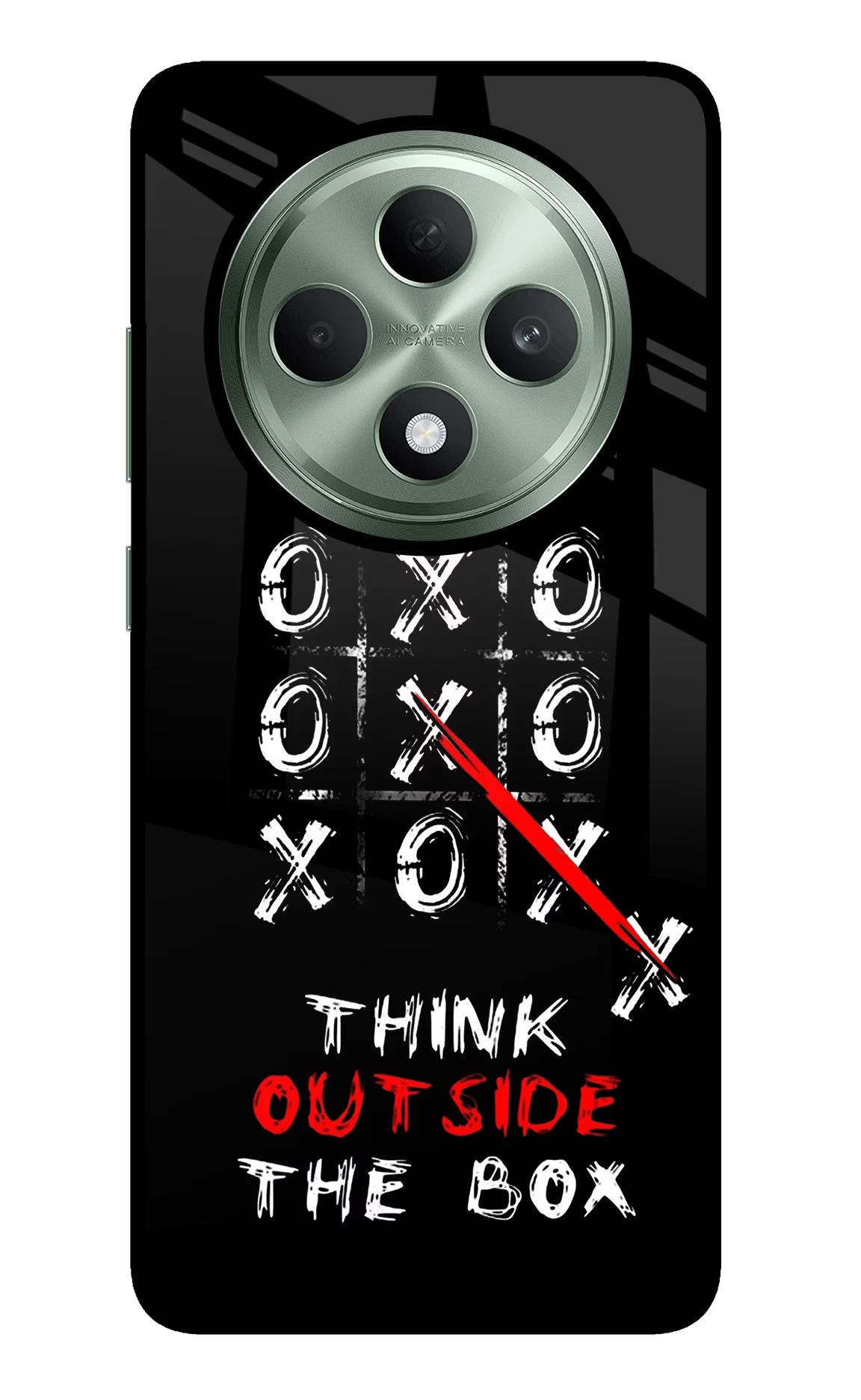 Think out of the BOX Oppo F27 5G Glass Case - Think out of the BOX Oppo F27 5G Glass Case Think out of the BOX Oppo F27 5G Glass Case