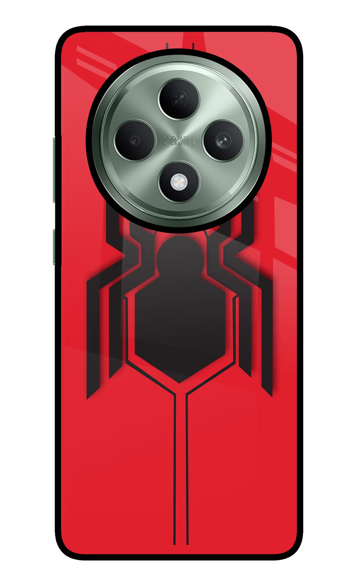 Spider Oppo F27 5G Glass Case - Spider Oppo F27 5G Glass Case Spider Oppo F27 5G Glass Case