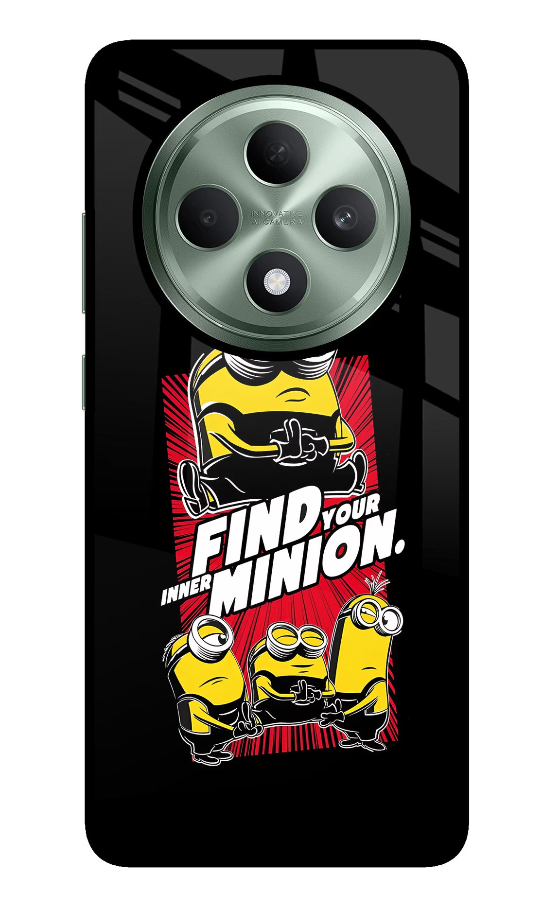 Find your inner Minion Oppo F27 5G Glass Case - Find your inner Minion Oppo F27 5G Glass Case Find your inner Minion Oppo F27 5G Glass Case