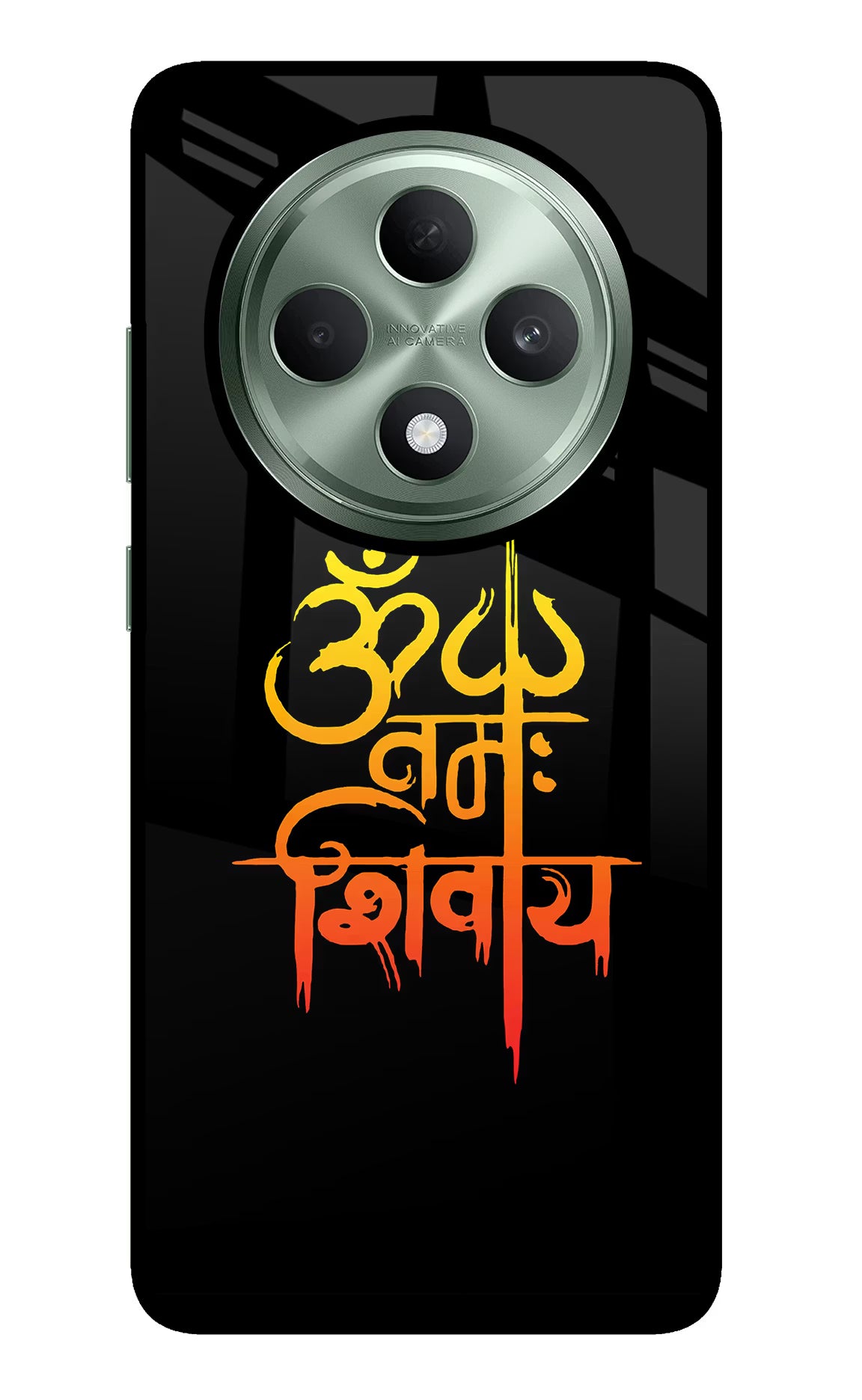 Om Namah Shivay Oppo F27 5G Glass Case - Om Namah Shivay Oppo F27 5G Glass Case Om Namah Shivay Oppo F27 5G Glass Case