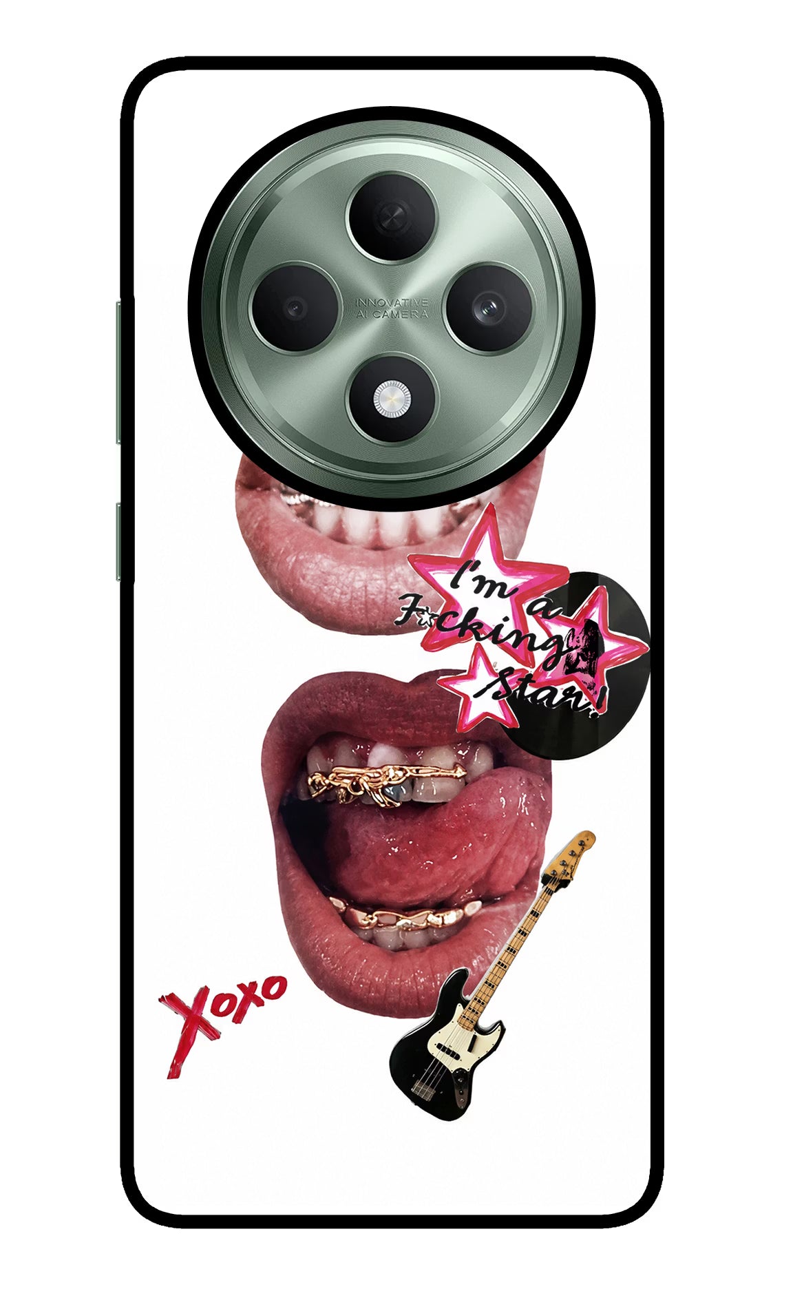 Rockstar Oppo F27 5G Glass Case - Rockstar Oppo F27 5G Glass Case Rockstar Oppo F27 5G Glass Case