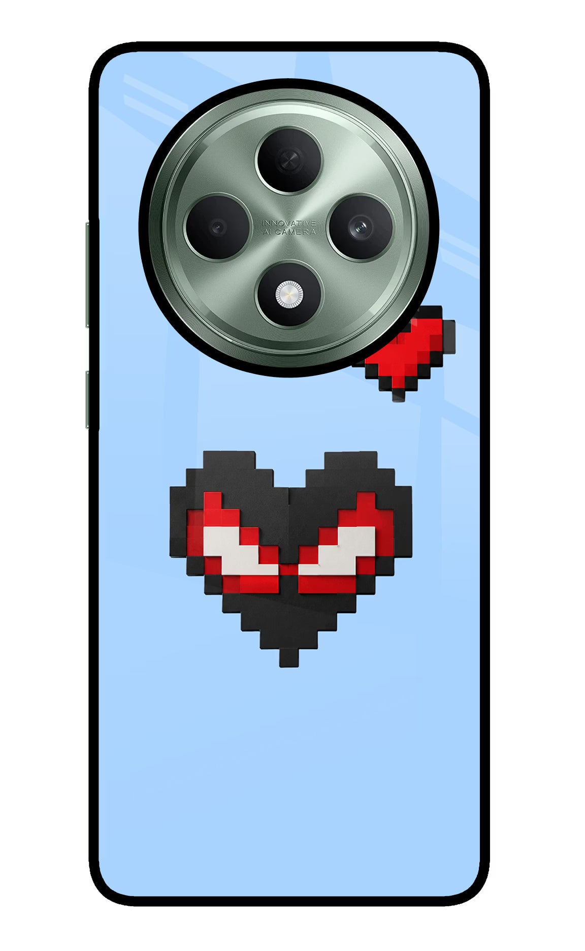 Peter Heart Oppo F27 5G Glass Case - Peter Heart Oppo F27 5G Glass Case Peter Heart Oppo F27 5G Glass Case