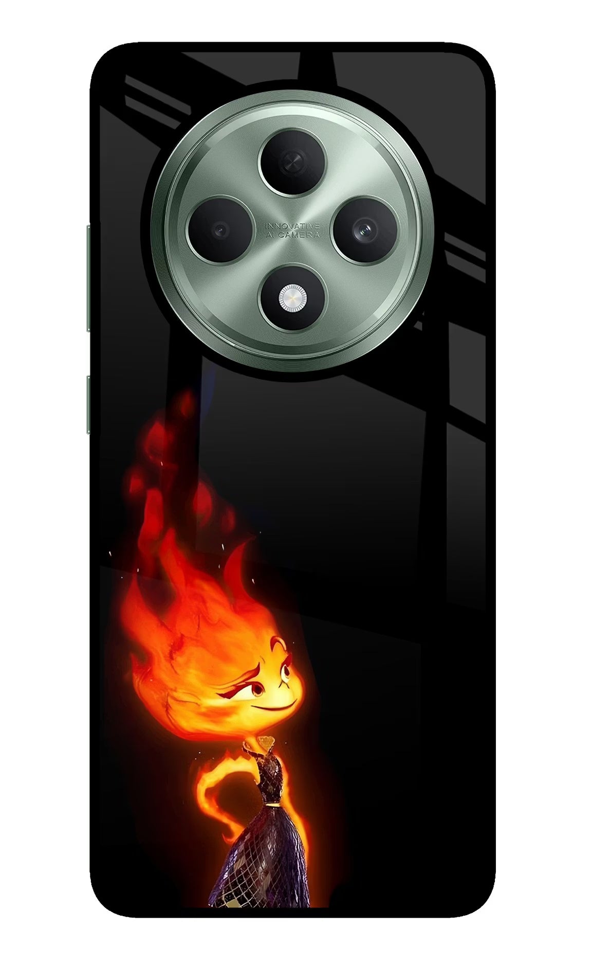 Ember Flame Oppo F27 5G Glass Case - Ember Flame Oppo F27 5G Glass Case Ember Flame Oppo F27 5G Glass Case