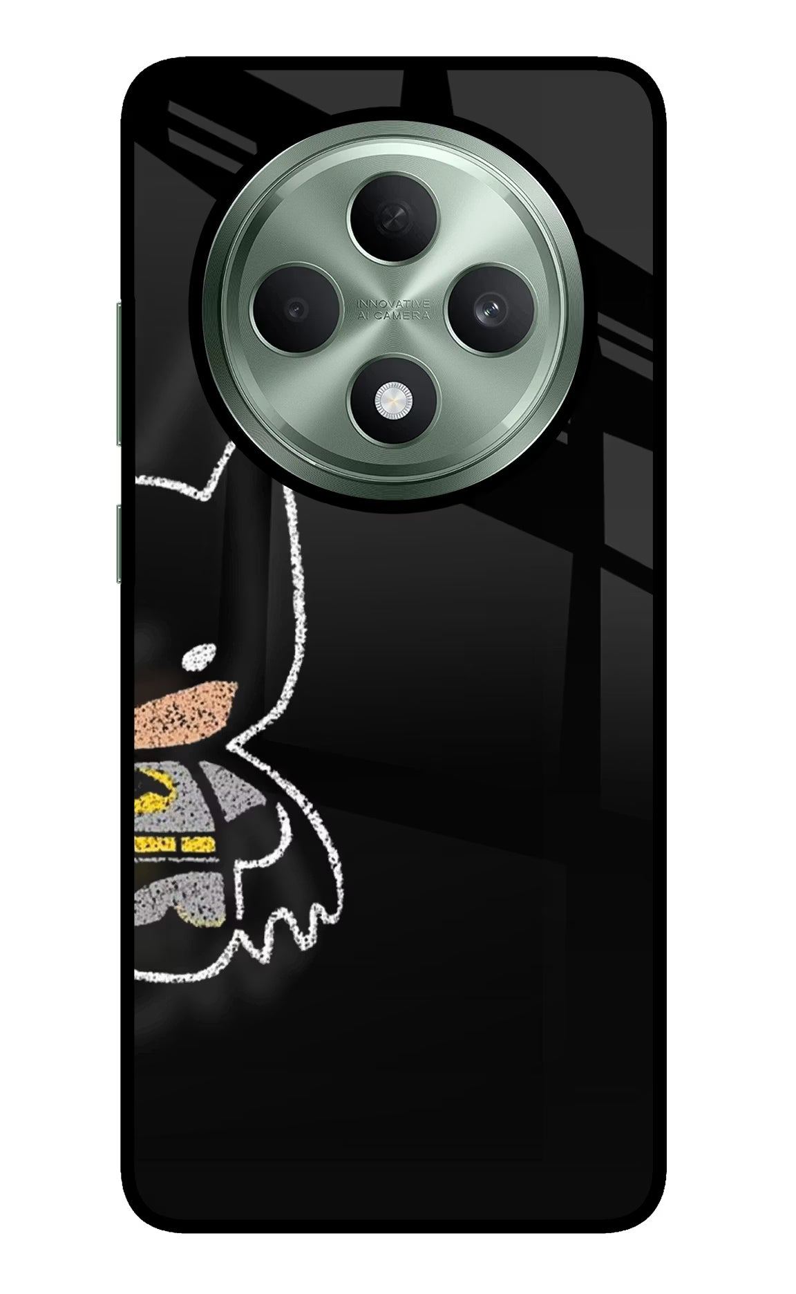 Bat Kitty Oppo F27 5G Glass Case - Bat Kitty Oppo F27 5G Glass Case Bat Kitty Oppo F27 5G Glass Case