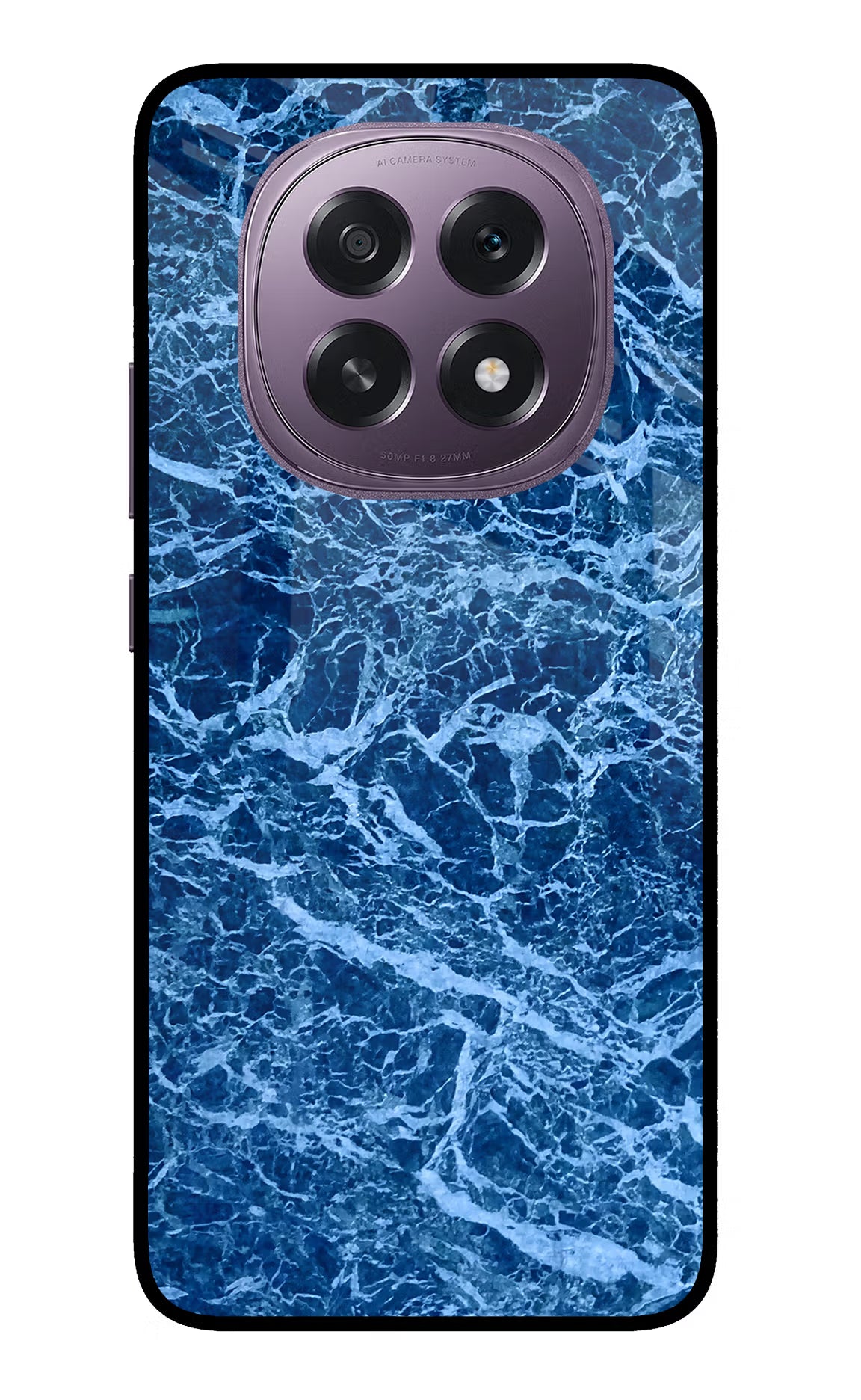 Blue Marble Oppo F29 5G Glass Case Back Cover by Casekaro