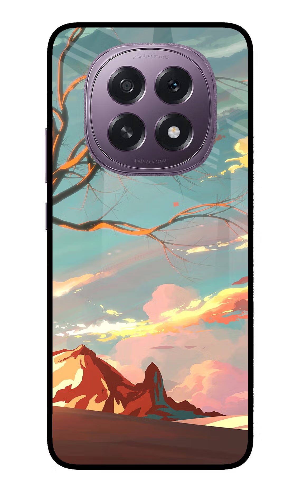 Scenery Oppo F29 5G Glass Case Back Cover by Casekaro