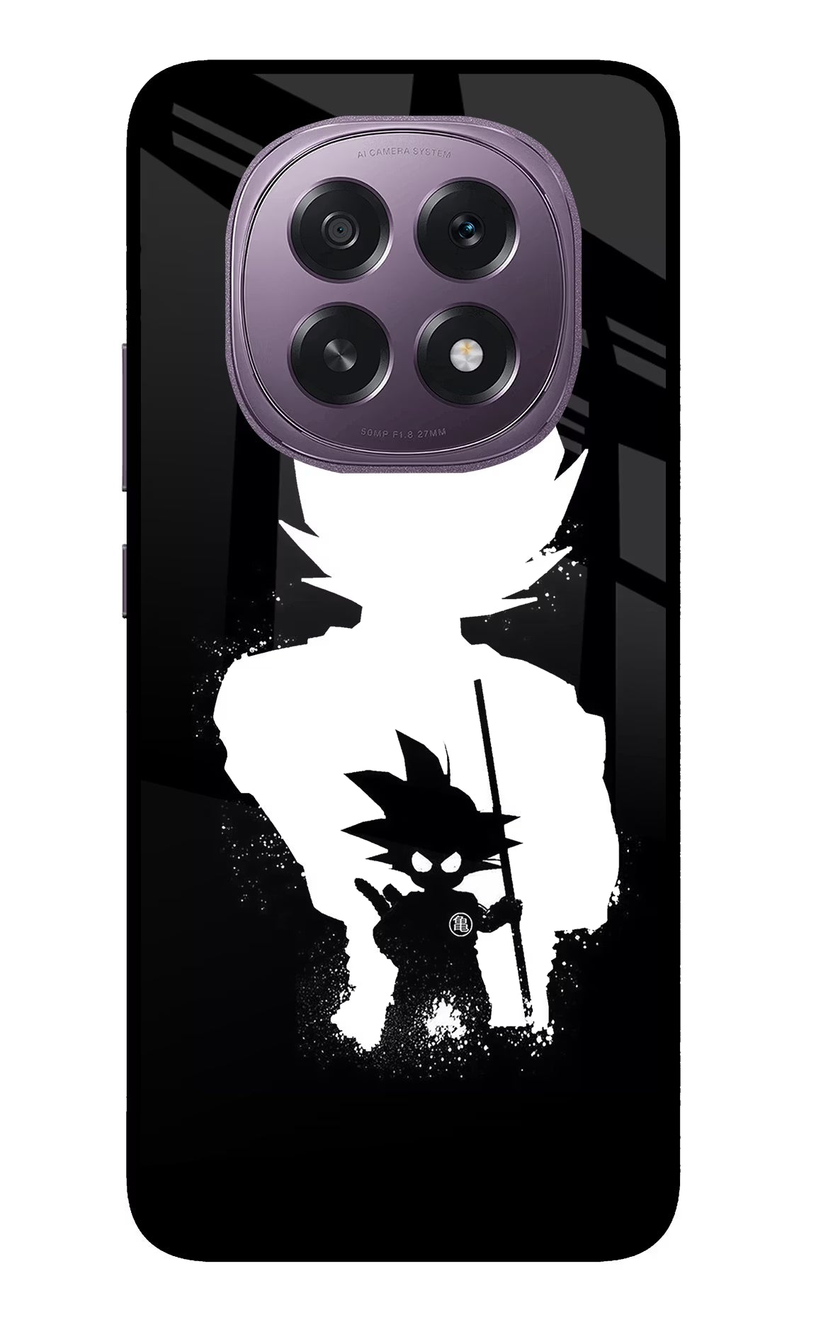 Goku Shadow Oppo F29 5G Glass Case - Goku Shadow Oppo F29 5G Glass Case Goku Shadow Oppo F29 5G Glass Case
