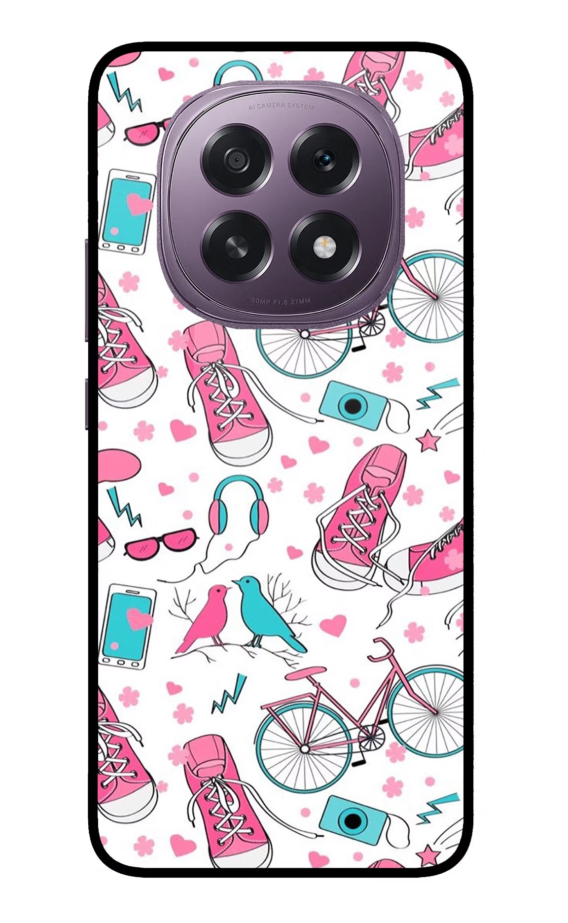 Artwork Oppo F29 5G Glass Case Back Cover by Casekaro