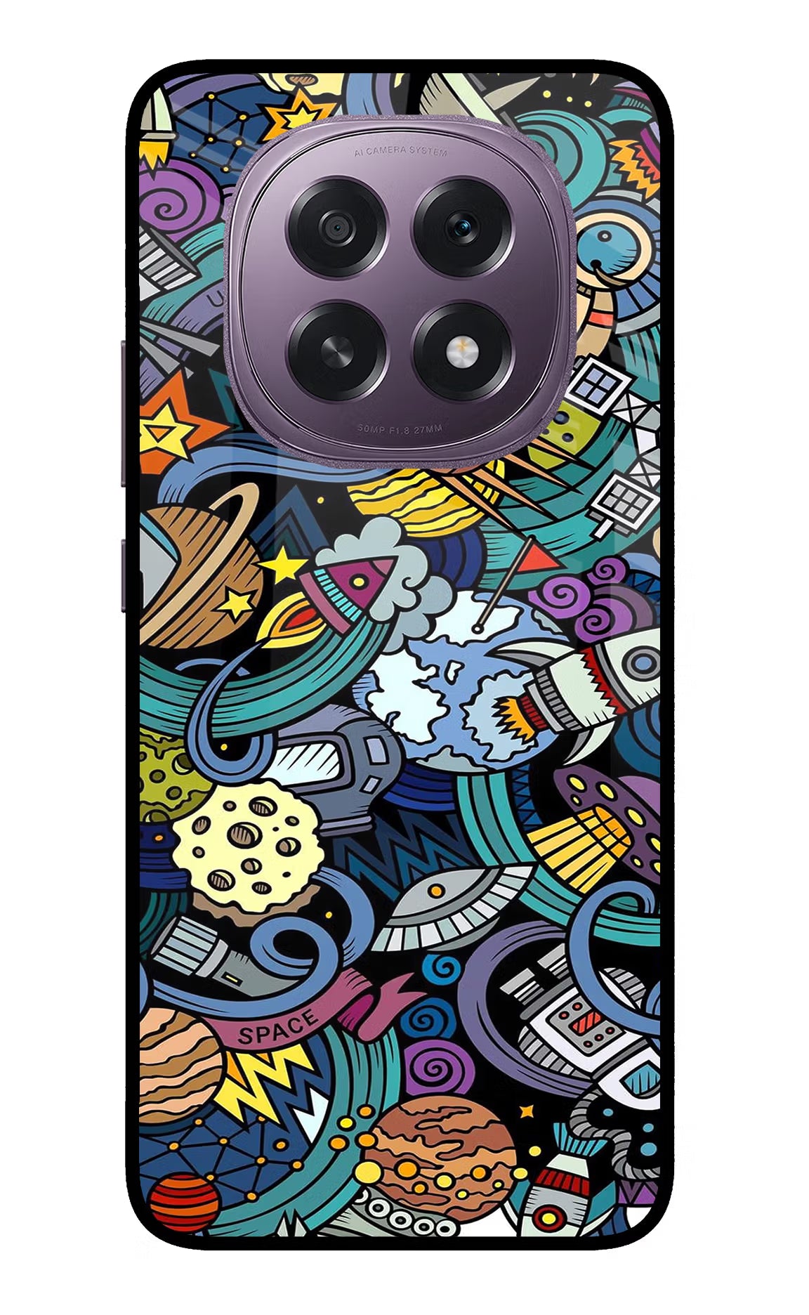 Space Abstract Oppo F29 5G Glass Case - Space Abstract Oppo F29 5G Glass Case Space Abstract Oppo F29 5G Glass Case