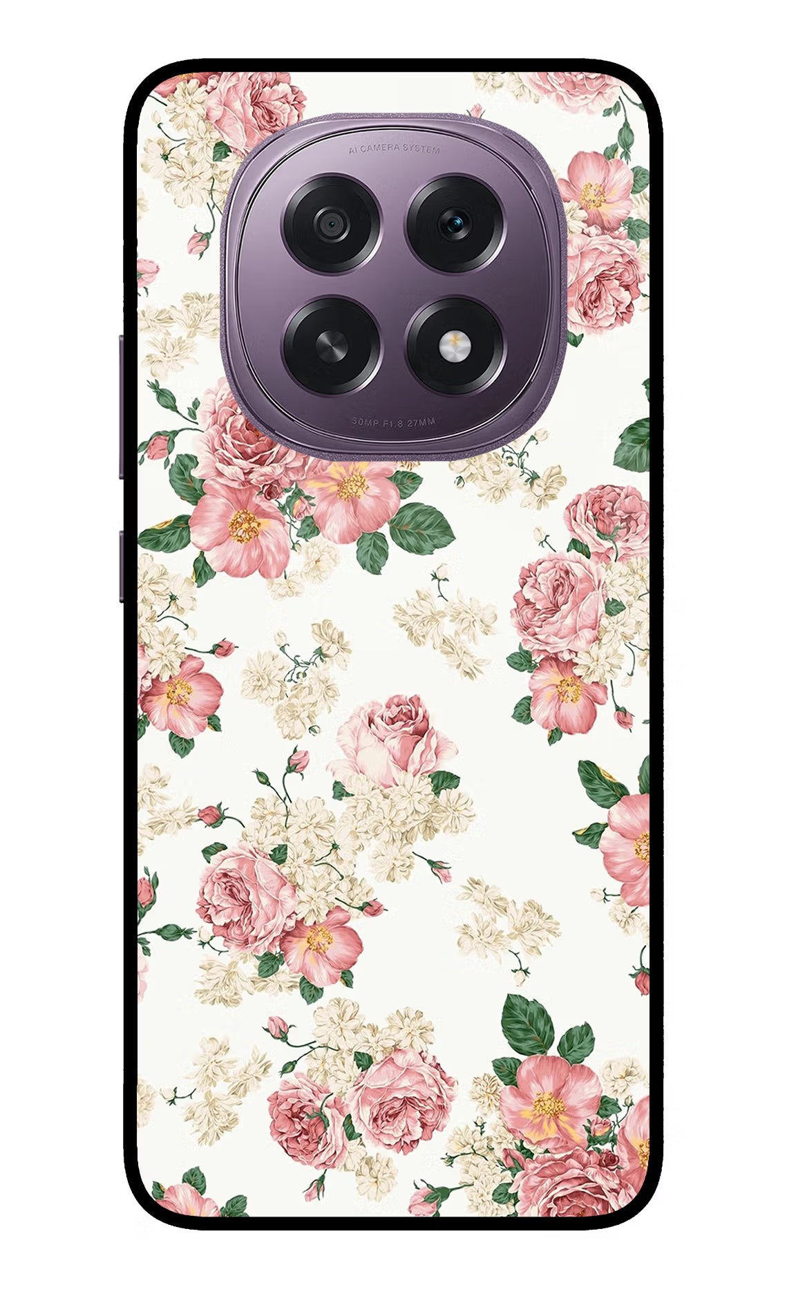 Flowers Oppo F29 5G Glass Case - Flowers Oppo F29 5G Glass Case Flowers Oppo F29 5G Glass Case