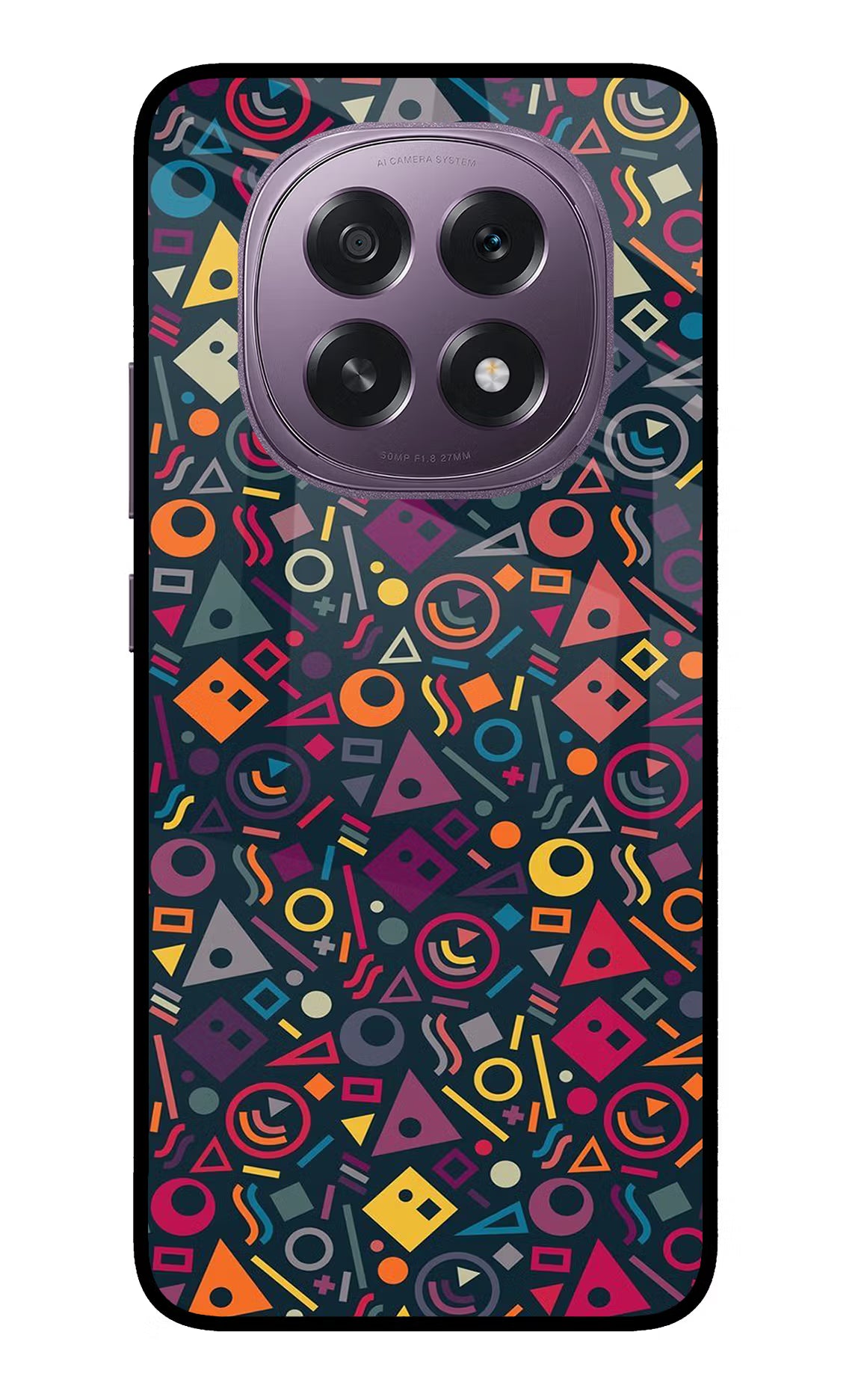 Geometric Abstract Oppo F29 5G Glass Case - Geometric Abstract Oppo F29 5G Glass Case Geometric Abstract Oppo F29 5G Glass Case