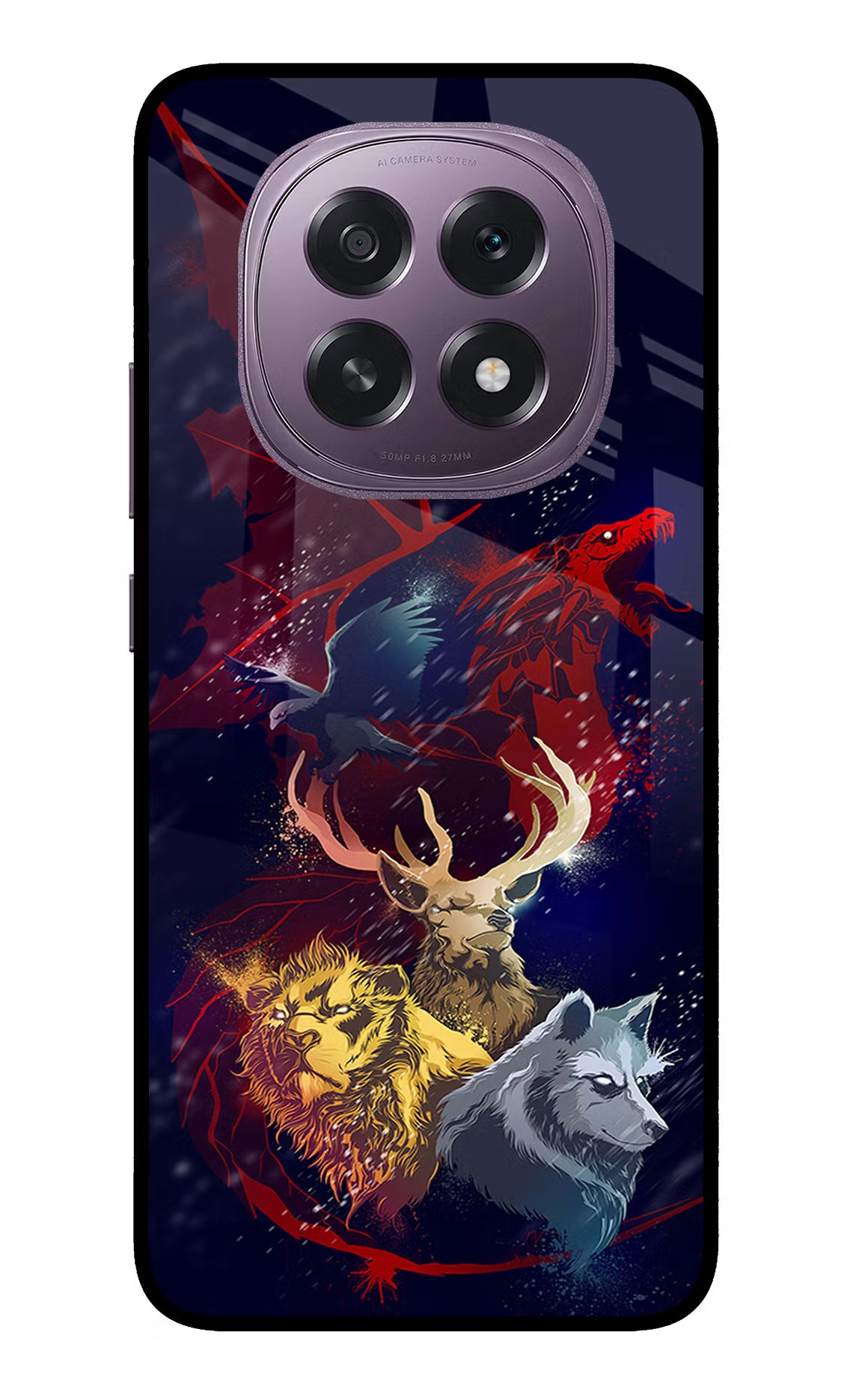 Game Of Thrones Oppo F29 5G Glass Case Back Cover by Casekaro