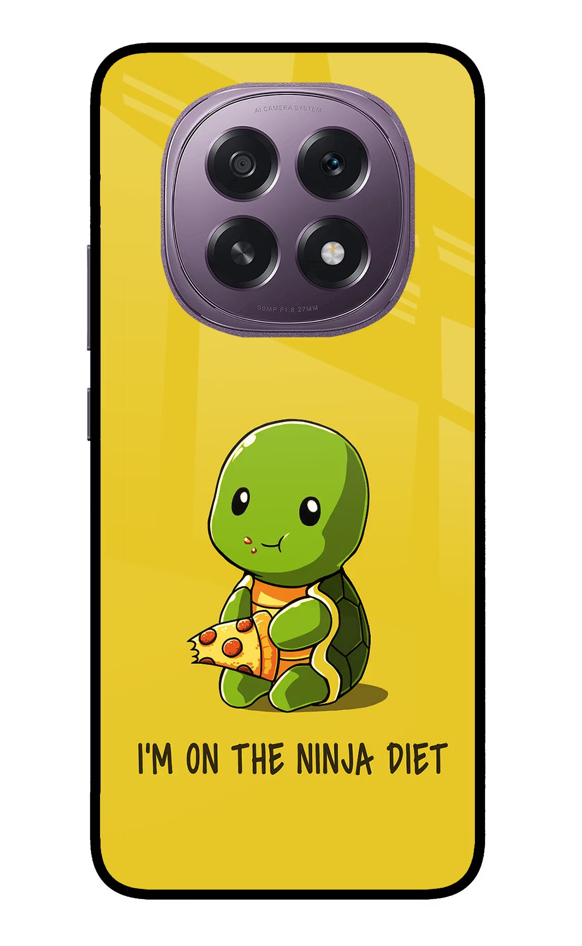 I'm on Ninja Diet Oppo F29 5G Glass Case Back Cover by Casekaro