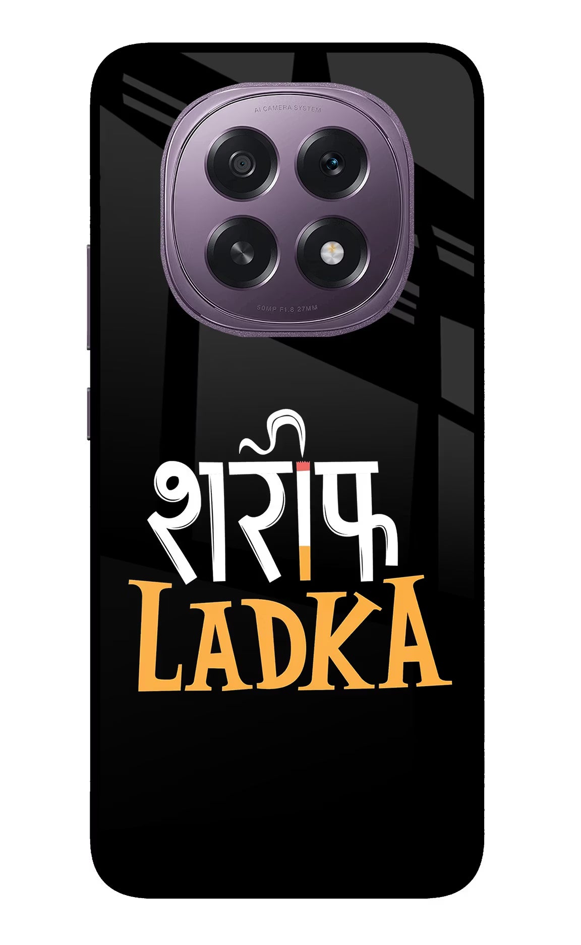 Shareef Ladka Oppo F29 5G Glass Case Back Cover by Casekaro