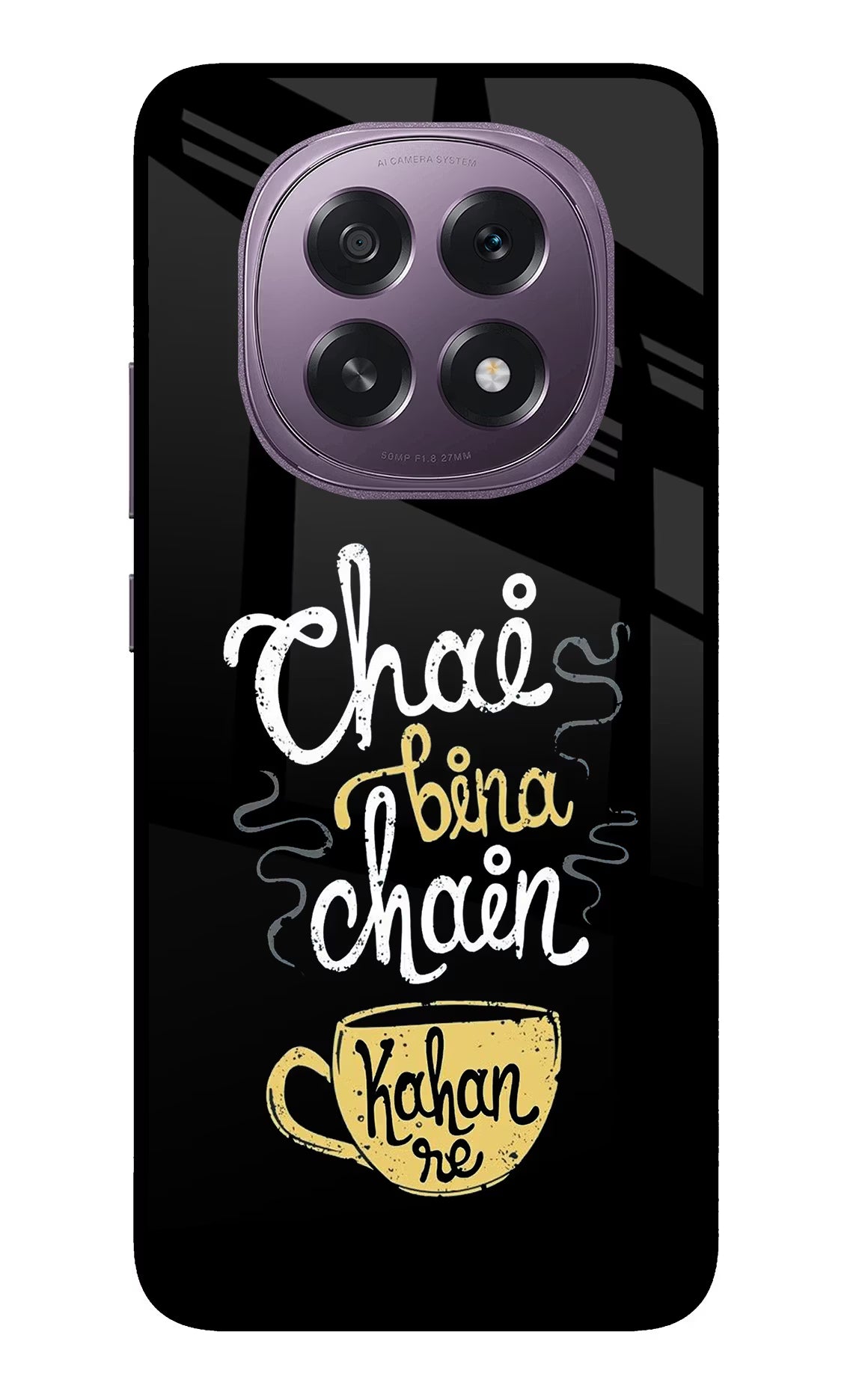 Chai Bina Chain Kaha Re Oppo F29 5G Glass Case - Chai Bina Chain Kaha Re Oppo F29 5G Glass Case Chai Bina Chain Kaha Re Oppo F29 5G Glass Case