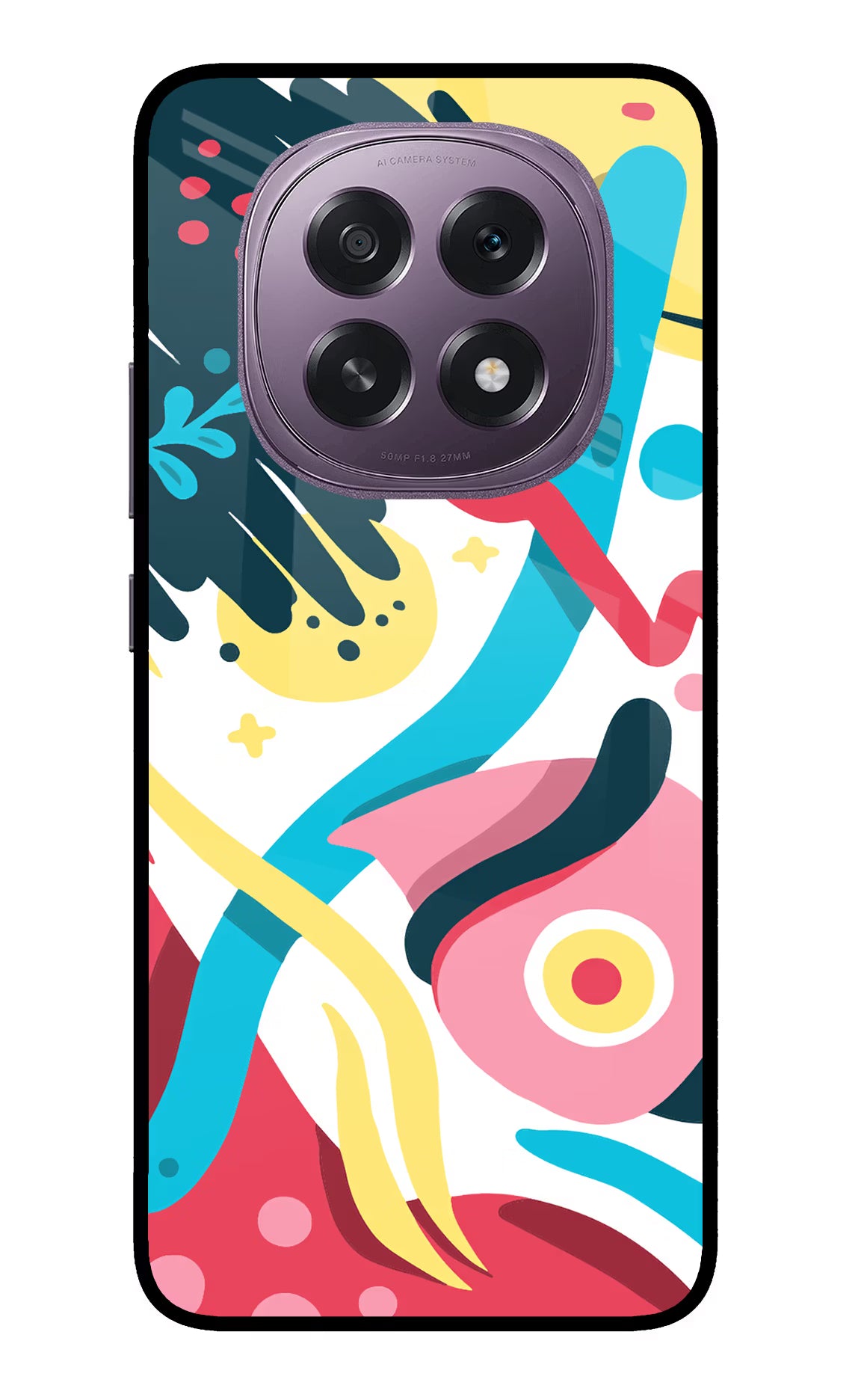 Trippy Oppo F29 5G Glass Case Back Cover by Casekaro