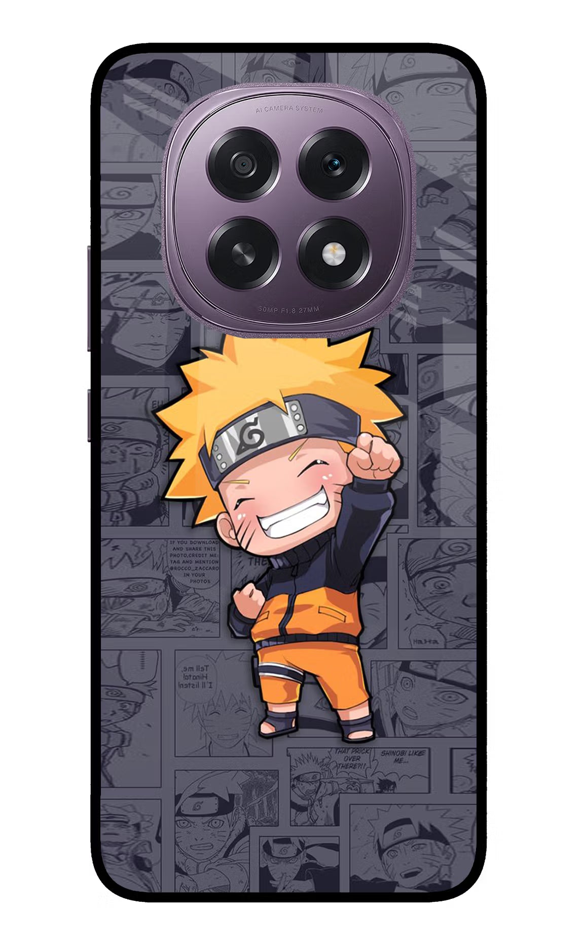 Chota Naruto Oppo F29 5G Glass Case - Chota Naruto Oppo F29 5G Glass Case Chota Naruto Oppo F29 5G Glass Case