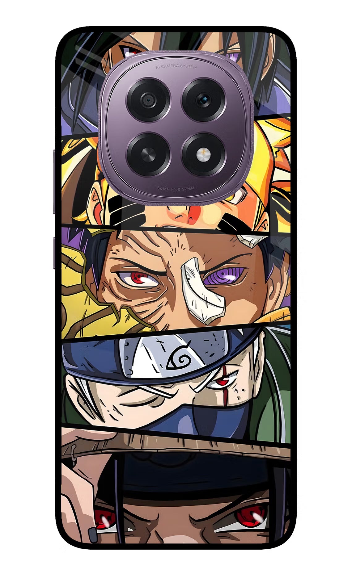Naruto Character Oppo F29 5G Glass Case - Naruto Character Oppo F29 5G Glass Case Naruto Character Oppo F29 5G Glass Case