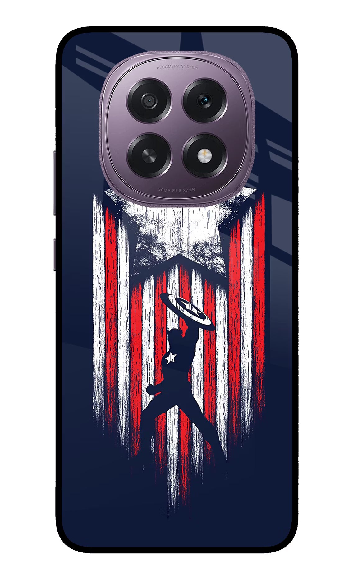 Captain America Marvel Art Oppo F29 5G Glass Case - Captain America Marvel Art Oppo F29 5G Glass Case Captain America Marvel Art Oppo F29 5G Glass Case