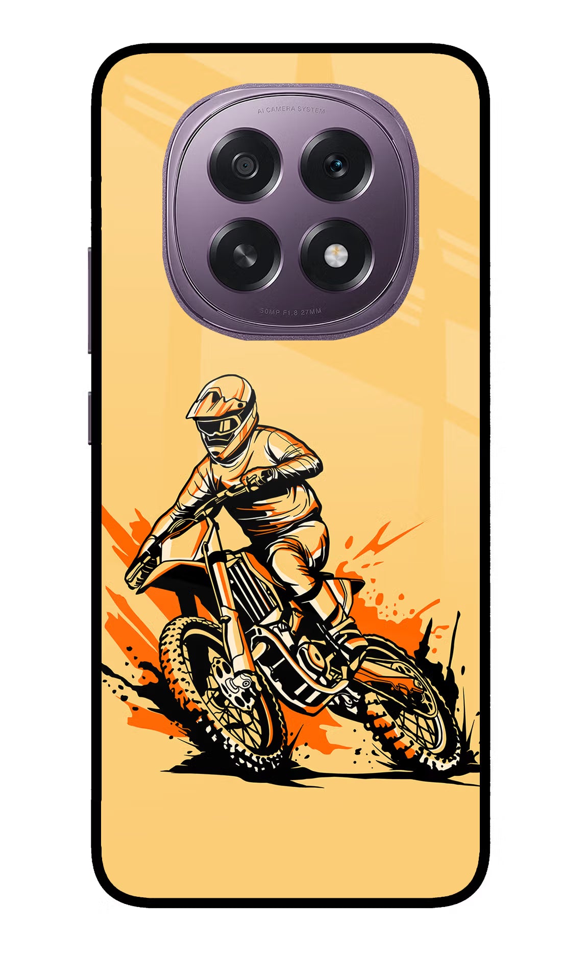 Off-Road Fury Oppo F29 5G Glass Case Back Cover by Casekaro