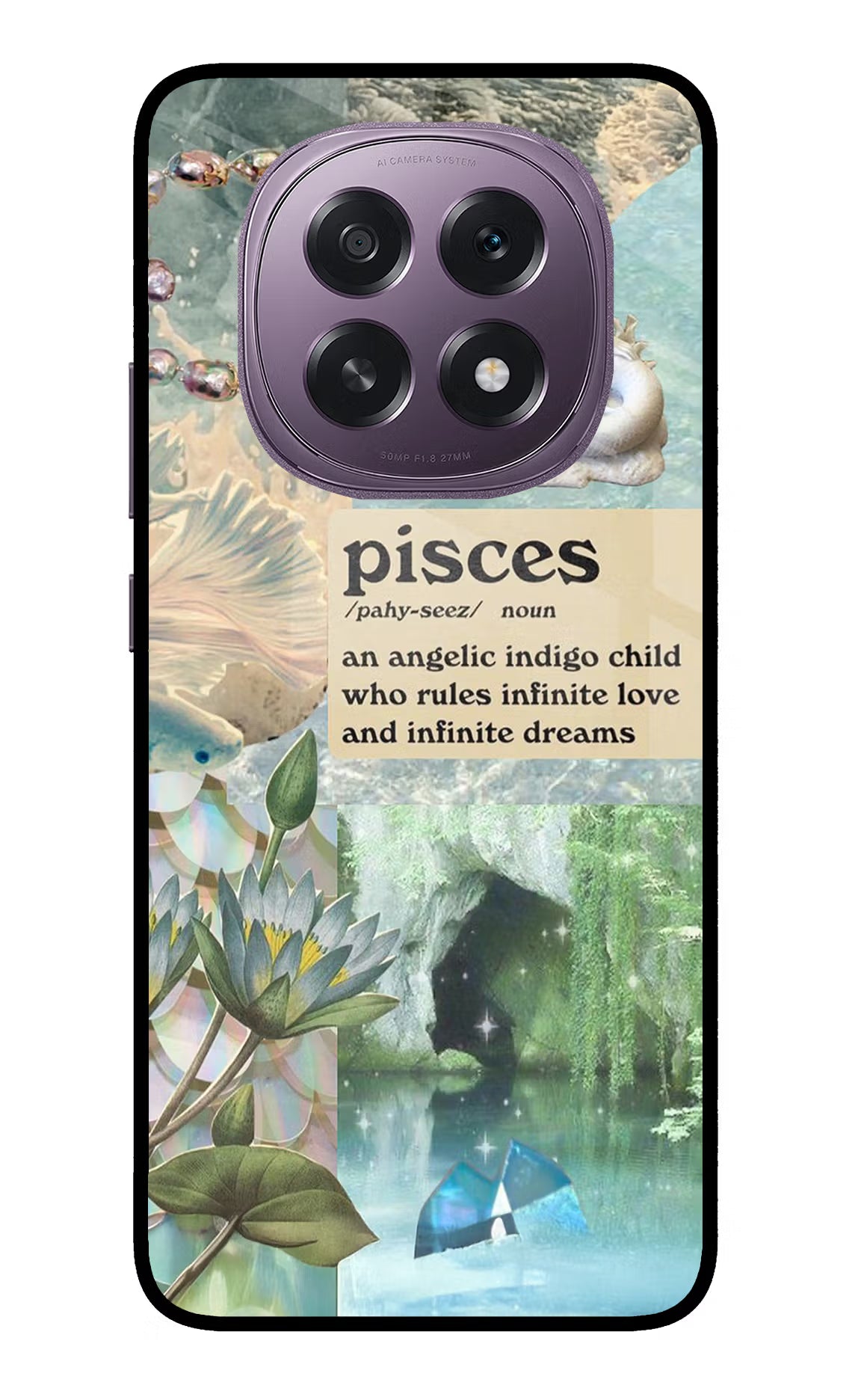 Pisces Zodiac Oppo F29 5G Glass Case - Pisces Zodiac Oppo F29 5G Glass Case Pisces Zodiac Oppo F29 5G Glass Case