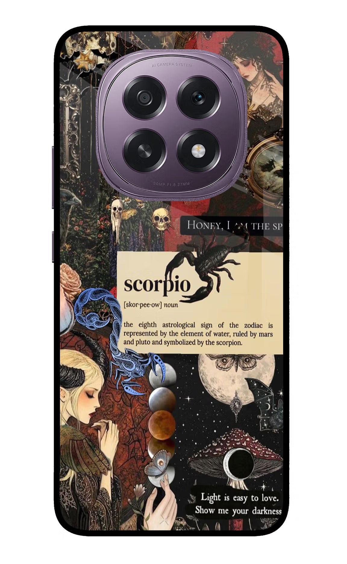 Scorpio Zodiac Oppo F29 5G Glass Case - Scorpio Zodiac Oppo F29 5G Glass Case Scorpio Zodiac Oppo F29 5G Glass Case