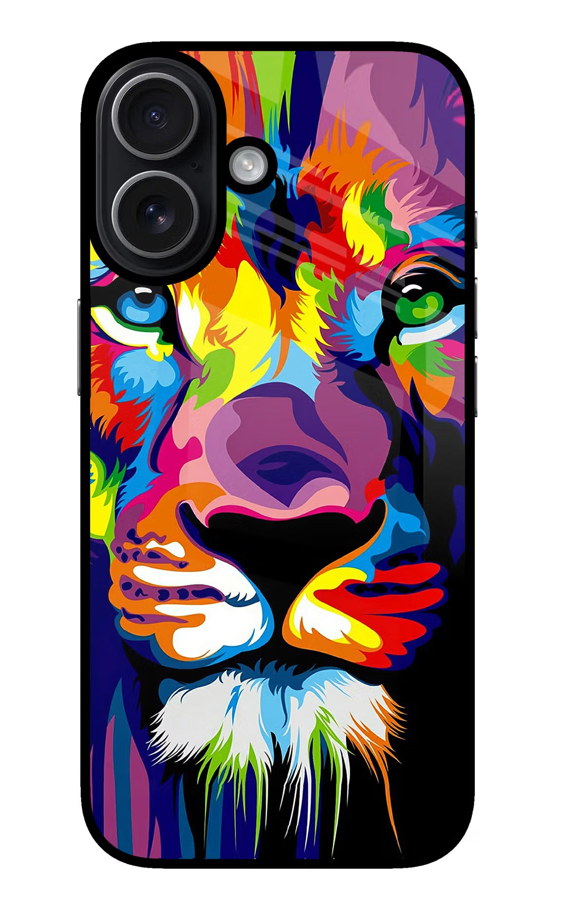 Lion iPhone 17 Glass Case - Lion iPhone 17 Glass Case Lion iPhone 17 Glass Case