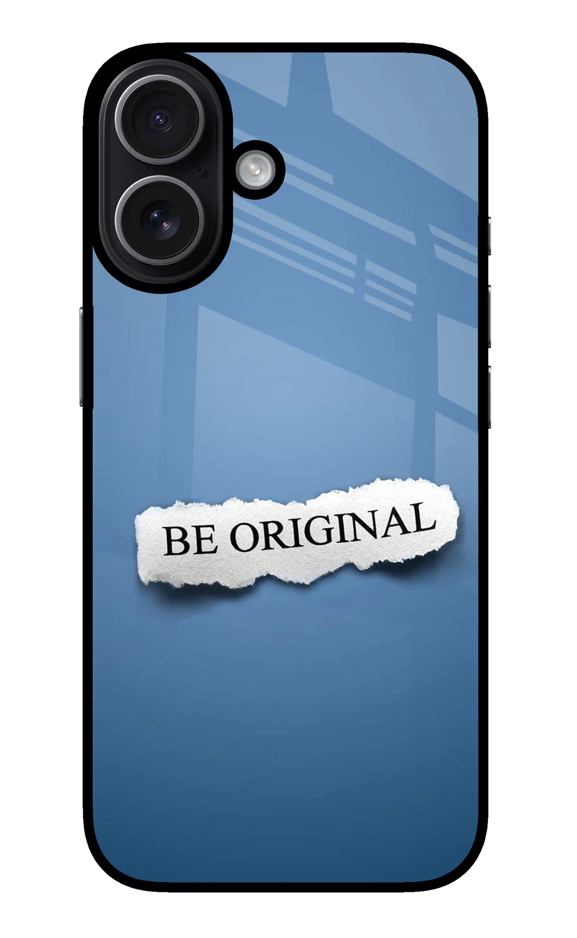 Be Original iPhone 17 Back Cover - Be Original iPhone 17 Glass Case Back Cover by Casekaro Be Original iPhone 17 Glass Case Back Cover by Casekaro