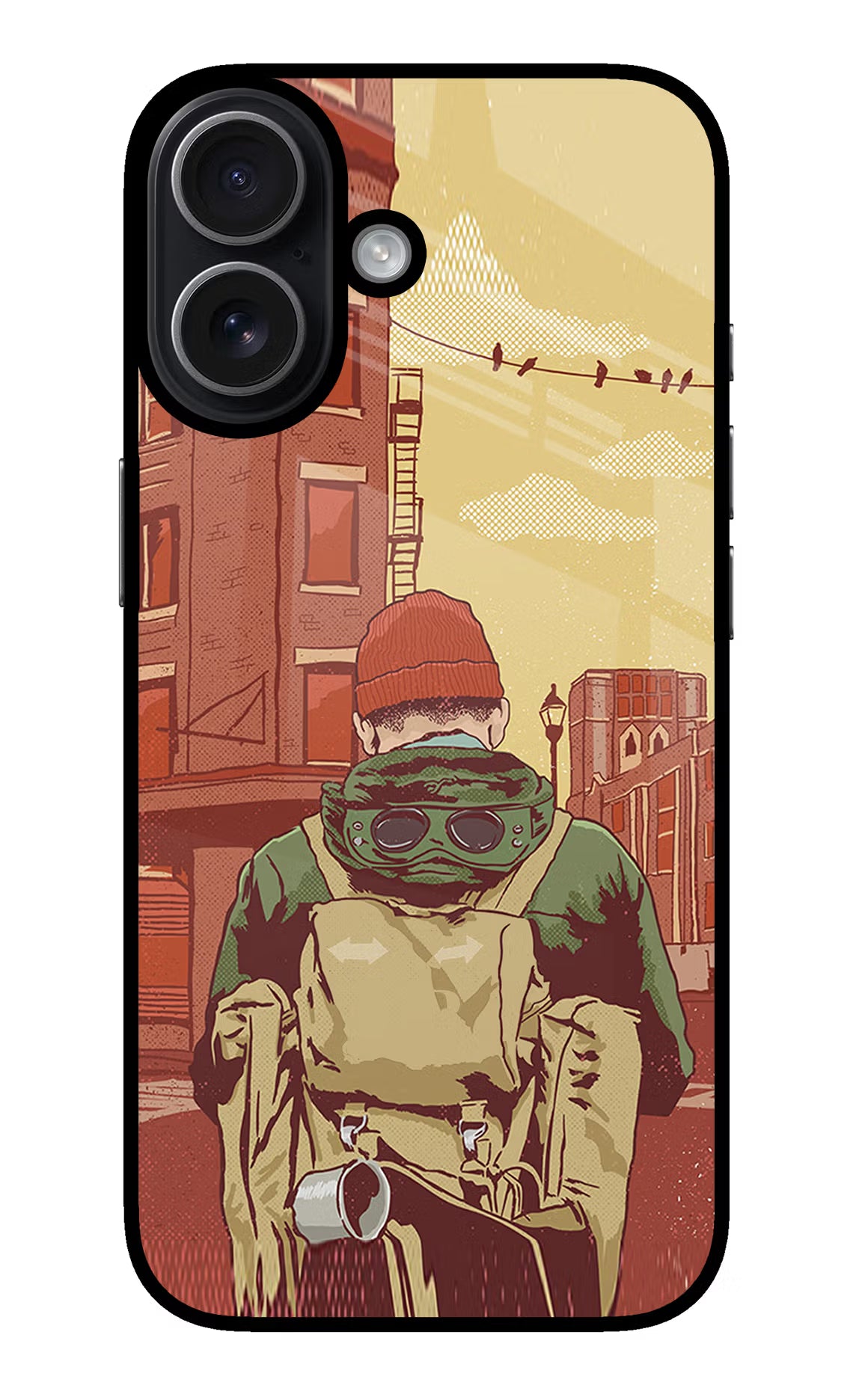 Adventurous iPhone 17 Glass Case - Adventurous iPhone 17 Glass Case Adventurous iPhone 17 Glass Case