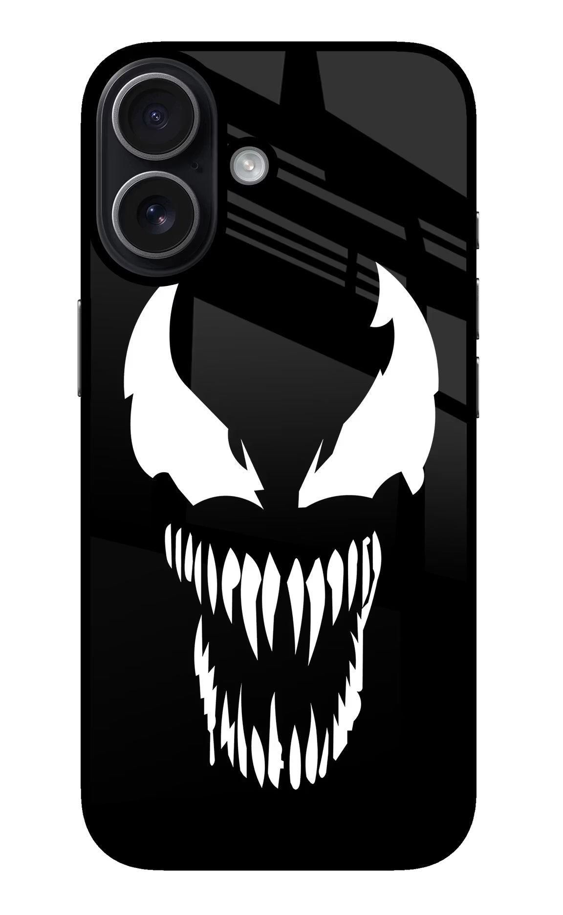 Venom iPhone 17 Glass Case Back Cover by Casekaro