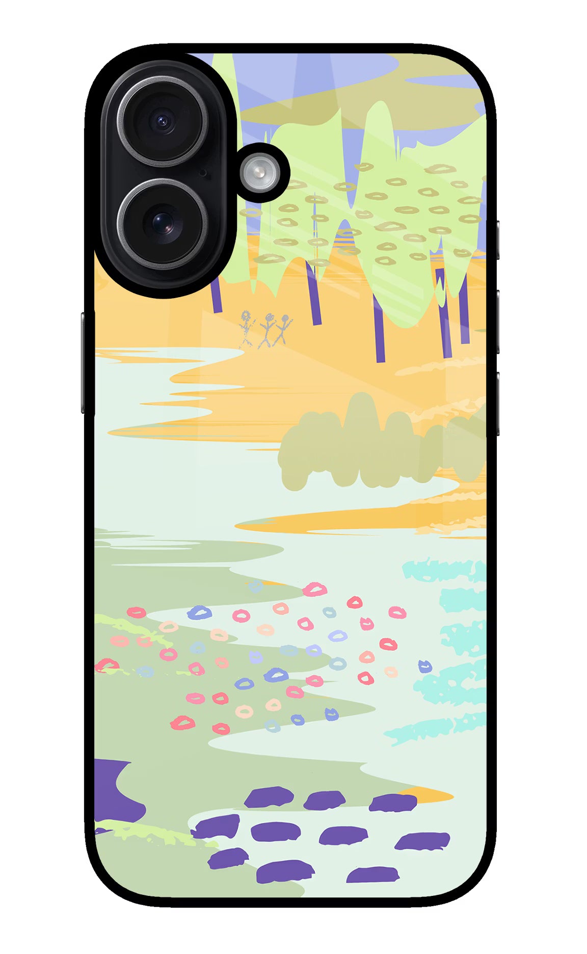 Scenery iPhone 17 Back Cover - Scenery iPhone 17 Glass Case Back Cover by Casekaro Scenery iPhone 17 Glass Case Back Cover by Casekaro