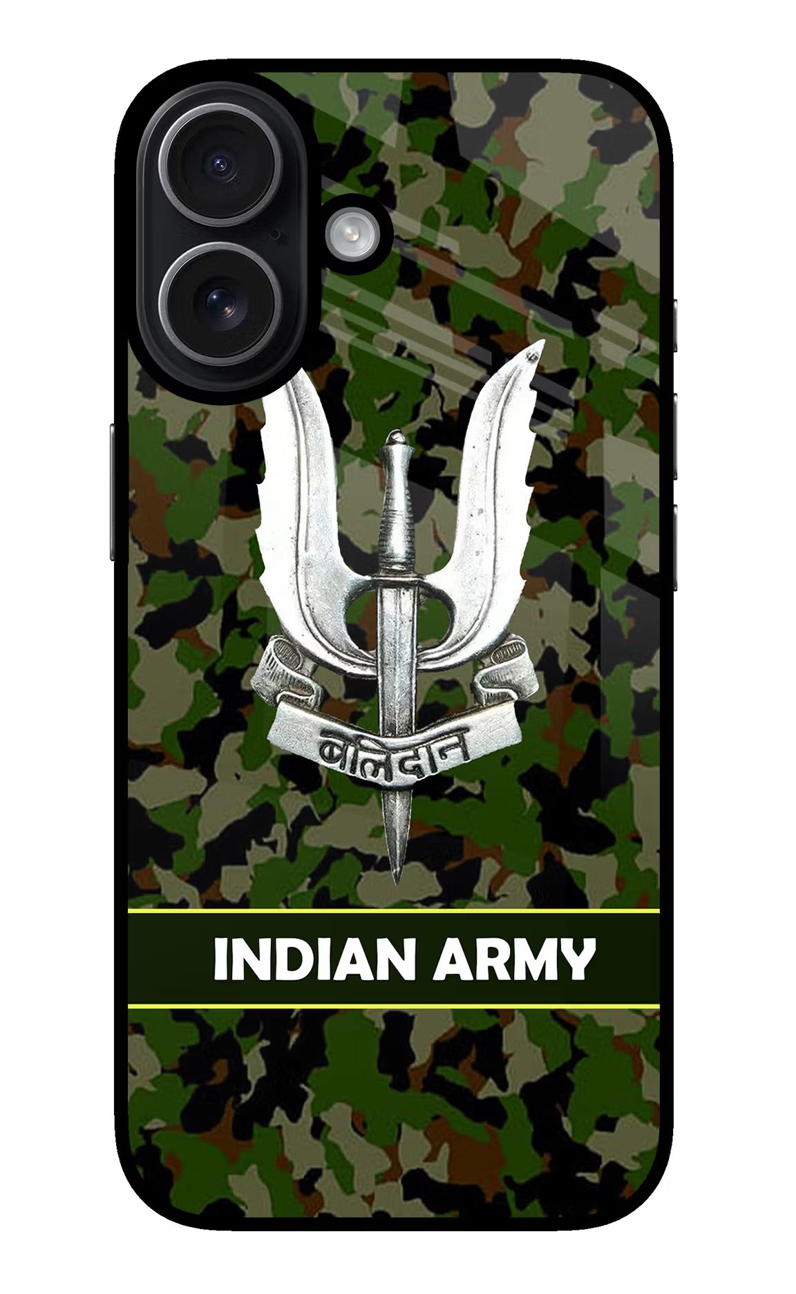 Balidan Indian Logo iPhone 17 Glass Case Back Cover by Casekaro