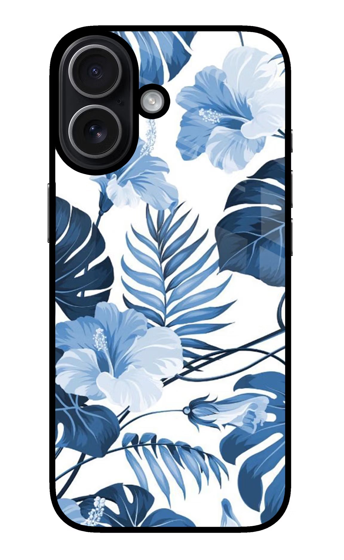 Fabric Art iPhone 17 Back Cover - Fabric Art iPhone 17 Glass Case Back Cover by Casekaro Fabric Art iPhone 17 Glass Case Back Cover by Casekaro