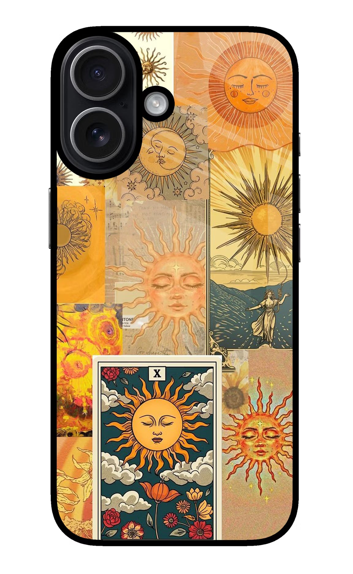 Sun iPhone 17 Glass Case - Sun iPhone 17 Glass Case Sun iPhone 17 Glass Case