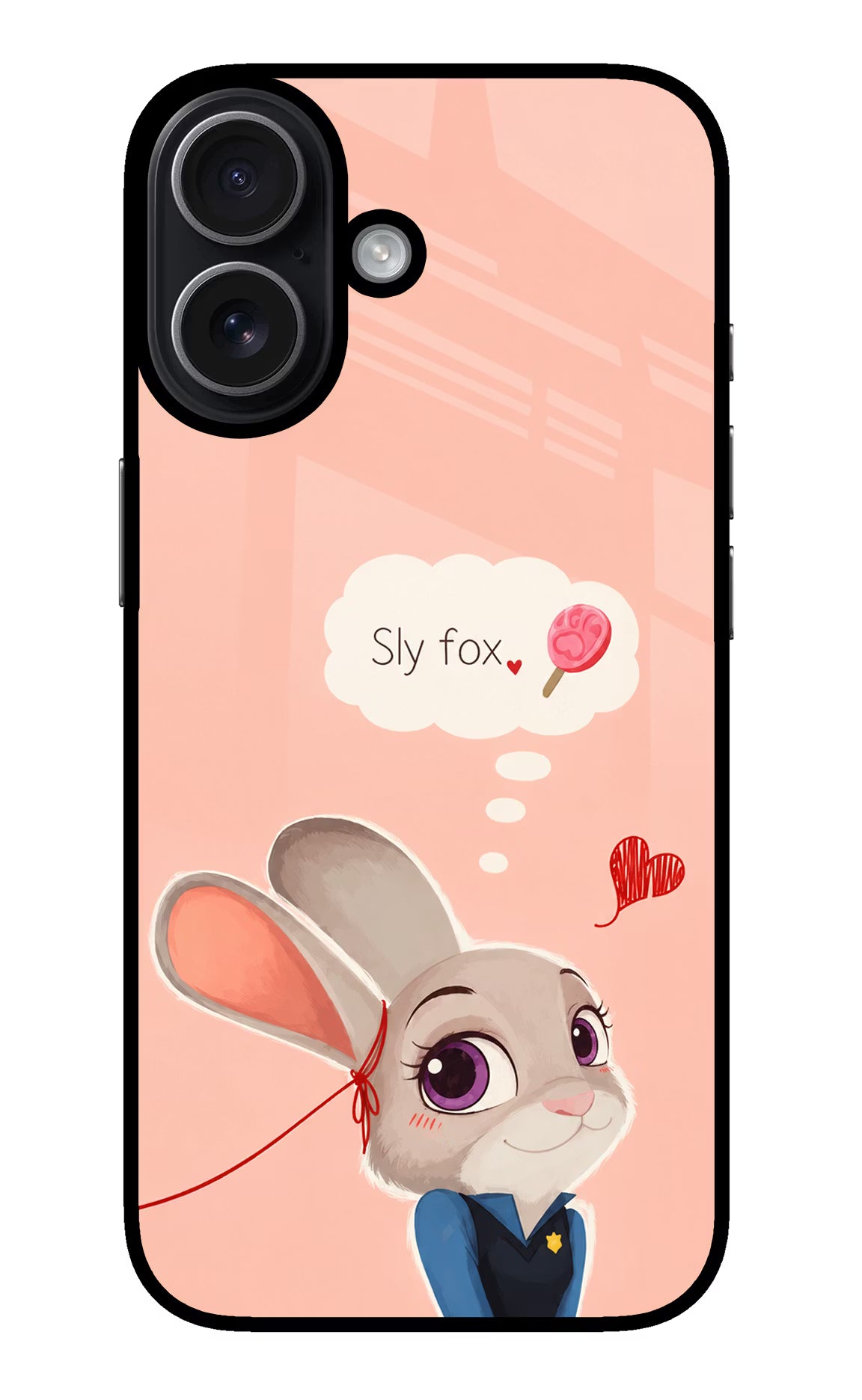 Judy Charm iPhone 17 Glass Case - Judy Charm iPhone 17 Glass Case Judy Charm iPhone 17 Glass Case