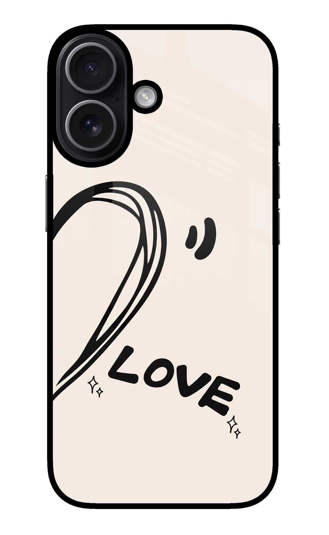 Soul Line iPhone 17 Glass Case - Soul Line iPhone 17 Glass Case Soul Line iPhone 17 Glass Case