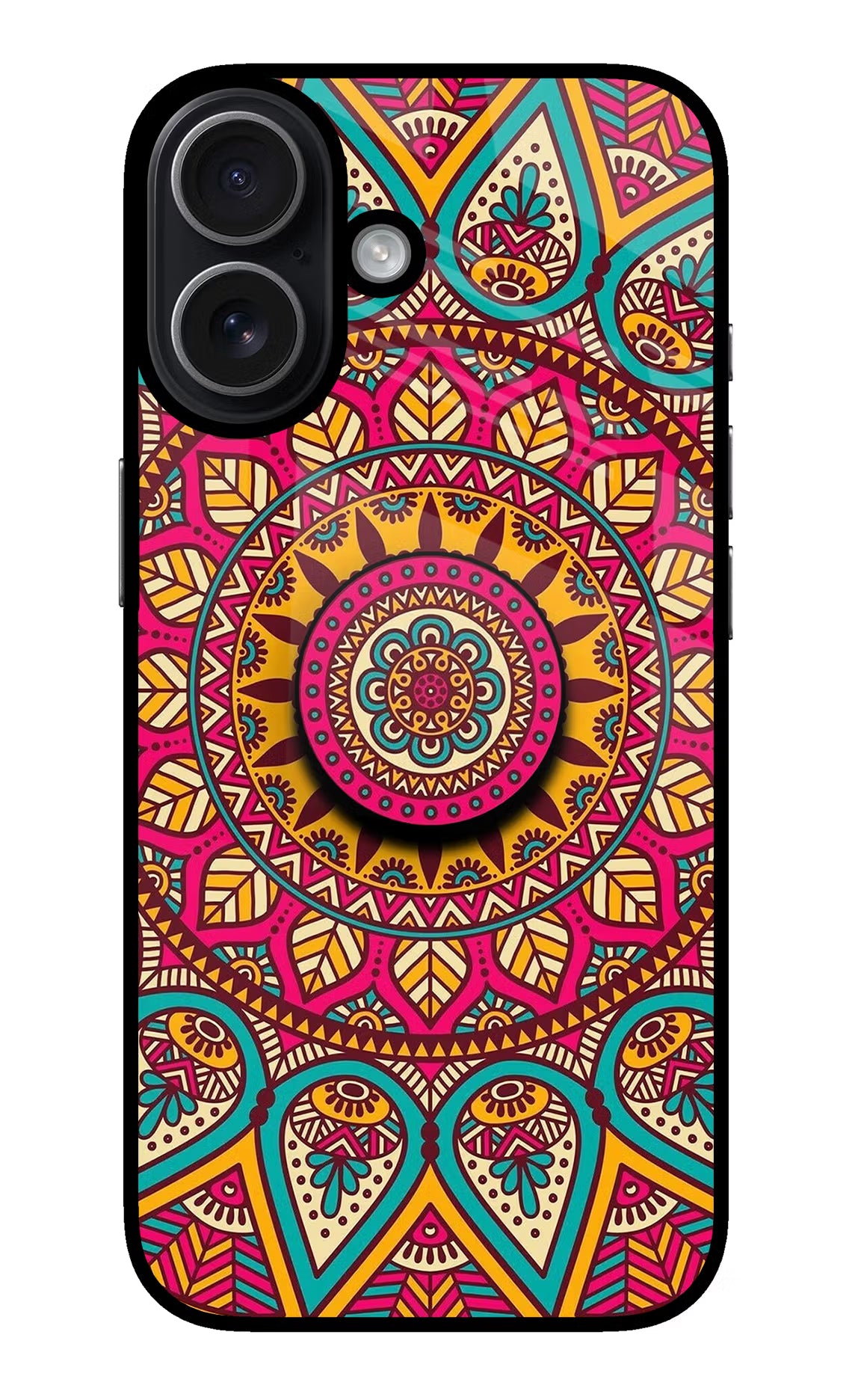 Mandala iPhone 17 Pop Case - Mandala iPhone 17 Pop Case by Casekaro Mandala iPhone 17 Pop Case by Casekaro