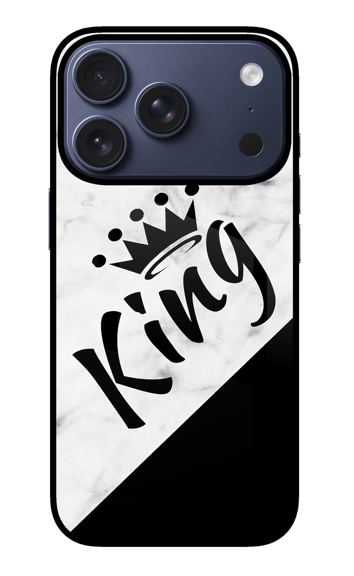 King iPhone 17 Pro Glass Case - King iPhone 17 Pro Glass Case King iPhone 17 Pro Glass Case