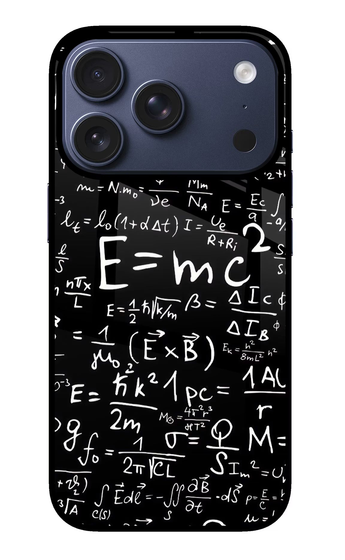 Physics Formula iPhone 17 Pro Back Cover - Physics Formula iPhone 17 Pro Glass Case Back Cover by Casekaro Physics Formula iPhone 17 Pro Glass Case Back Cover by Casekaro