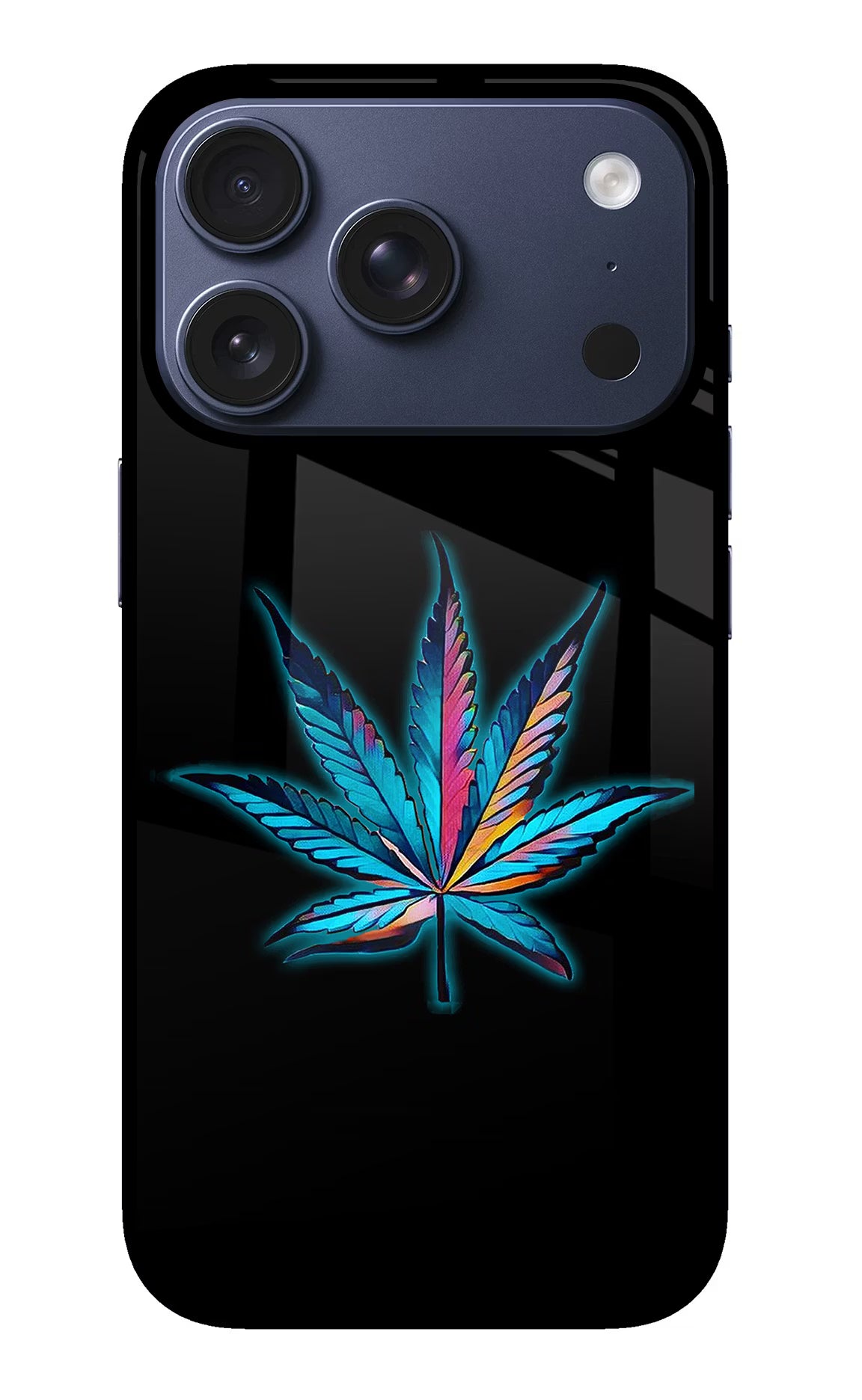 Weed iPhone 17 Pro Glass Case - Weed iPhone 17 Pro Glass Case Weed iPhone 17 Pro Glass Case