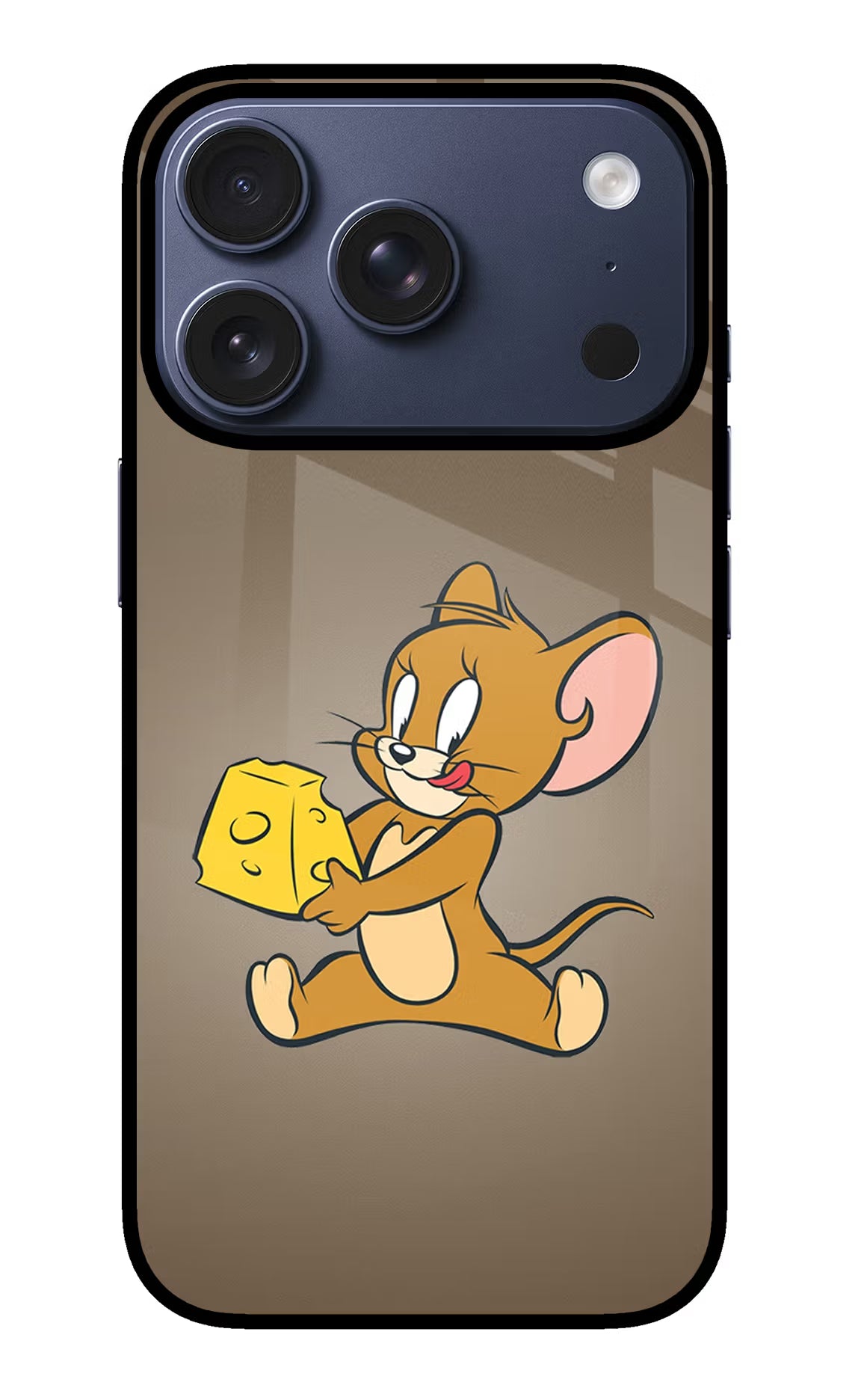 Jerry iPhone 17 Pro Back Cover - Jerry iPhone 17 Pro Glass Case Back Cover by Casekaro Jerry iPhone 17 Pro Glass Case Back Cover by Casekaro