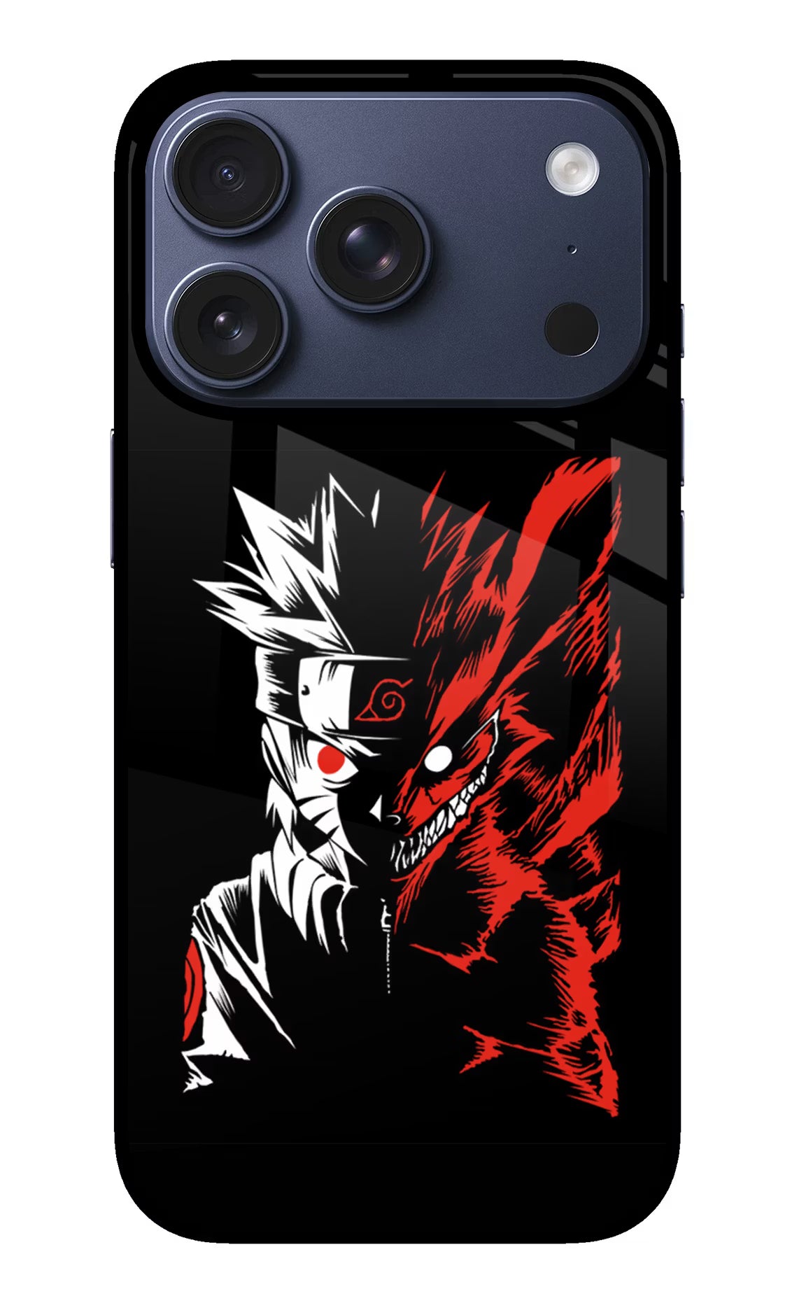 Naruto Two Face iPhone 17 Pro Glass Case - Naruto Two Face iPhone 17 Pro Glass Case Naruto Two Face iPhone 17 Pro Glass Case