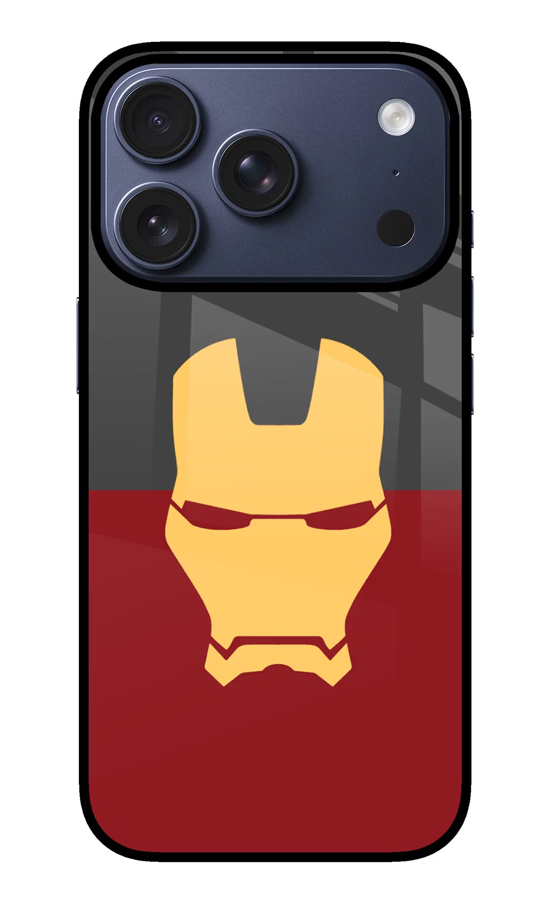 Ironman iPhone 17 Pro Glass Case - Ironman iPhone 17 Pro Glass Case Ironman iPhone 17 Pro Glass Case