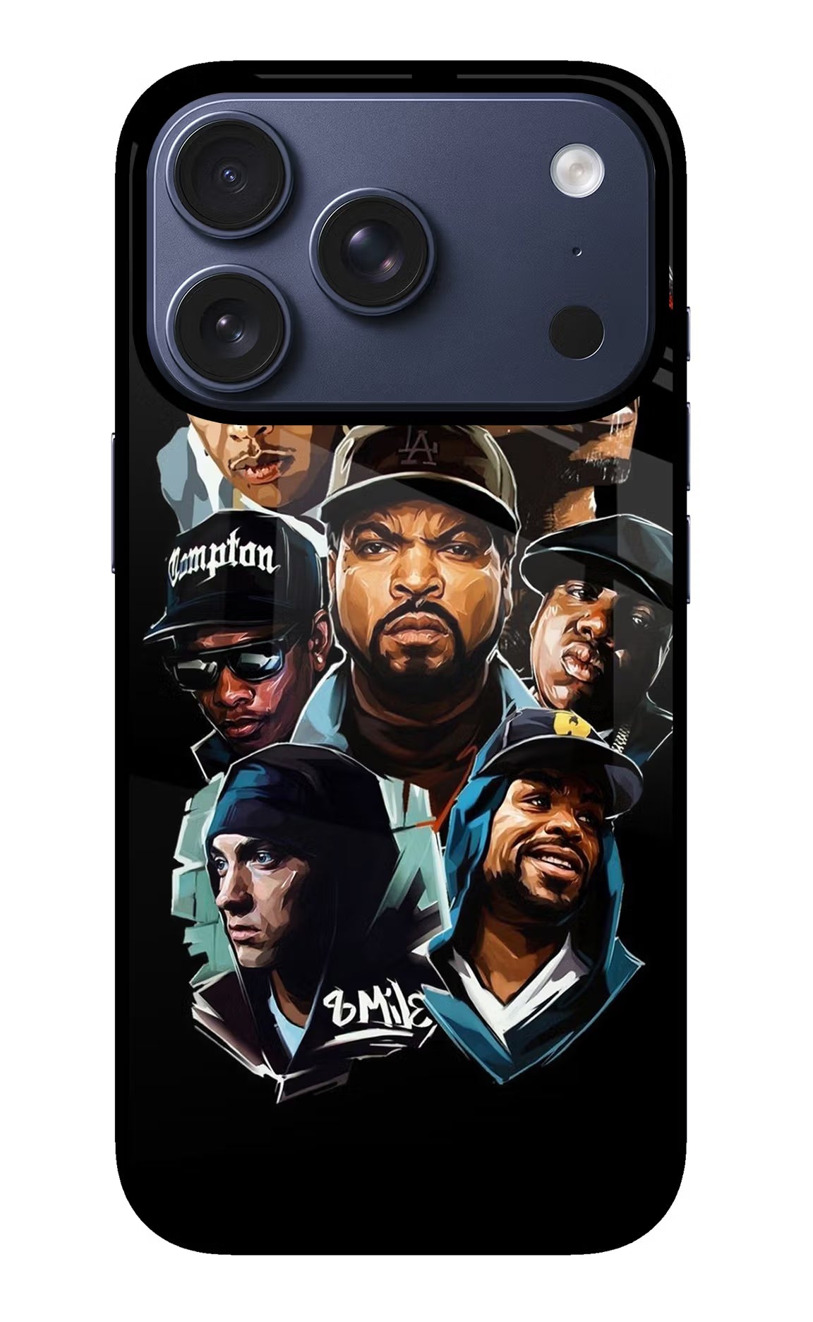 Rappers iPhone 17 Pro Glass Case - Rappers iPhone 17 Pro Glass Case Rappers iPhone 17 Pro Glass Case