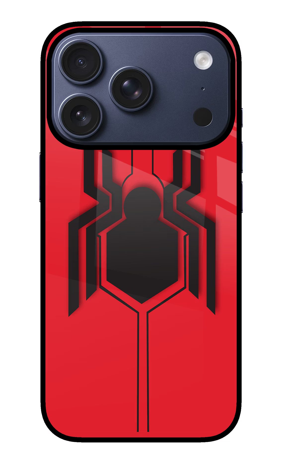 Spider iPhone 17 Pro Back Cover - Spider iPhone 17 Pro Glass Case Back Cover by Casekaro Spider iPhone 17 Pro Glass Case Back Cover by Casekaro