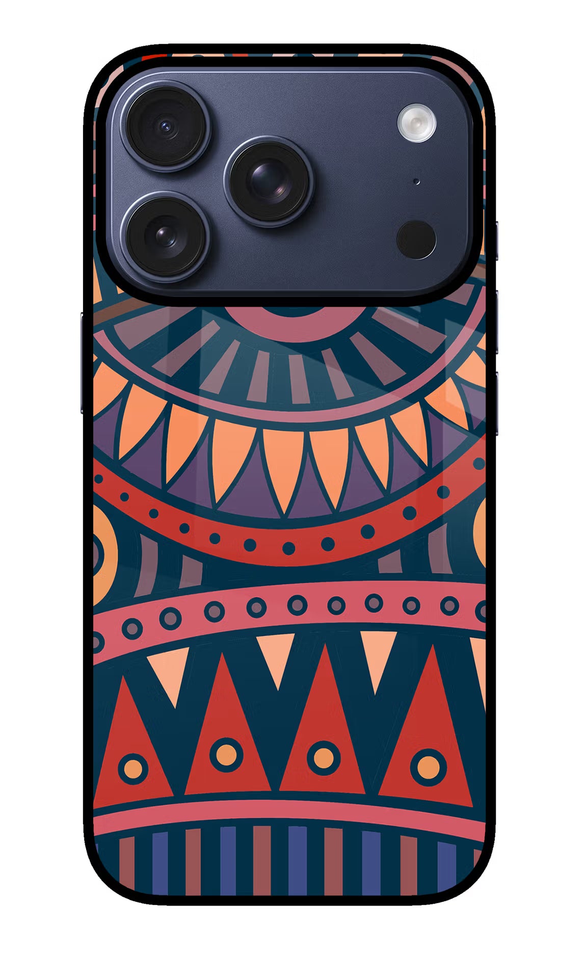 African Culture Design iPhone 17 Pro Glass Case - African Culture Design iPhone 17 Pro Glass Case African Culture Design iPhone 17 Pro Glass Case