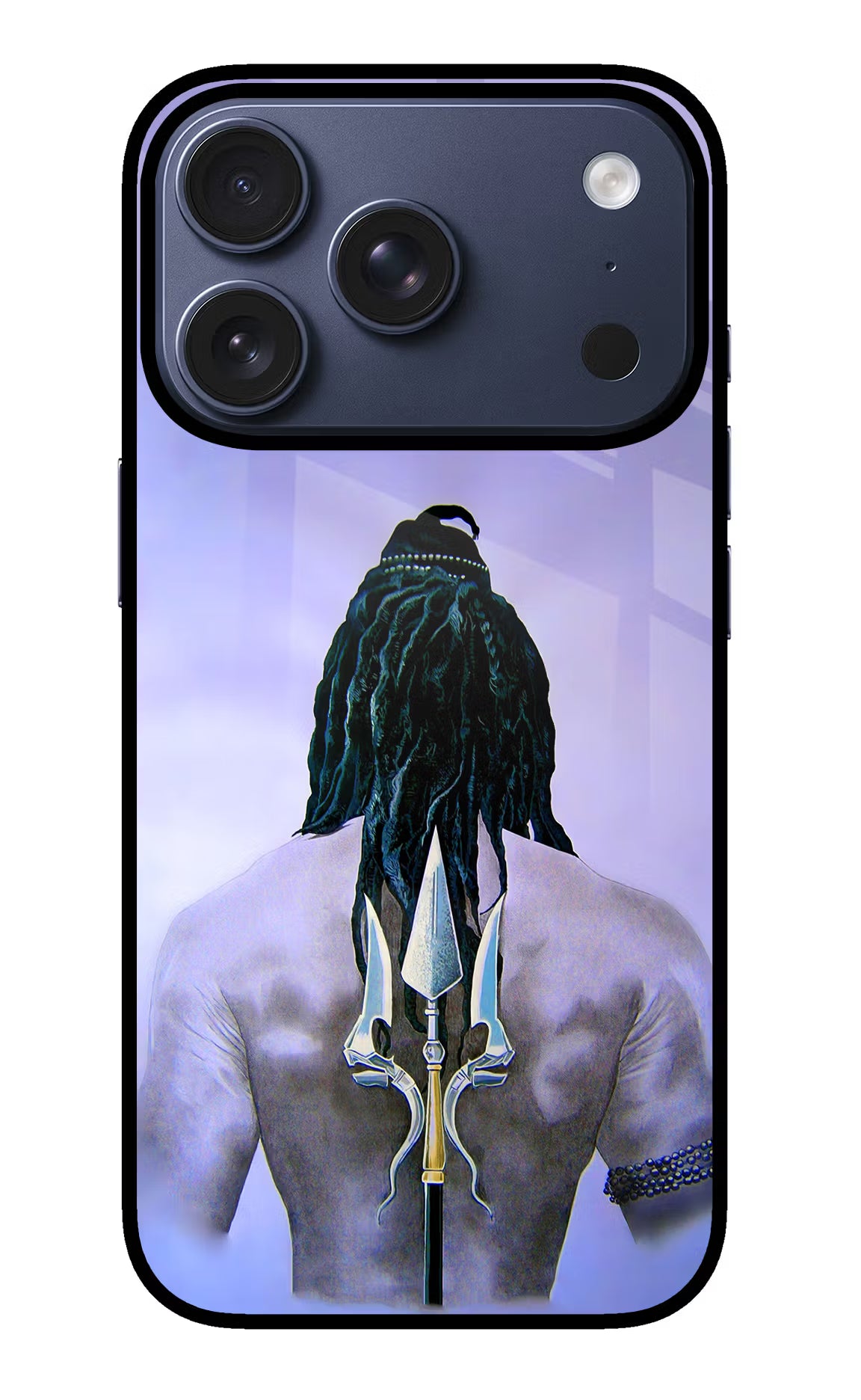 Shiva iPhone 17 Pro Glass Case - Shiva iPhone 17 Pro Glass Case Shiva iPhone 17 Pro Glass Case